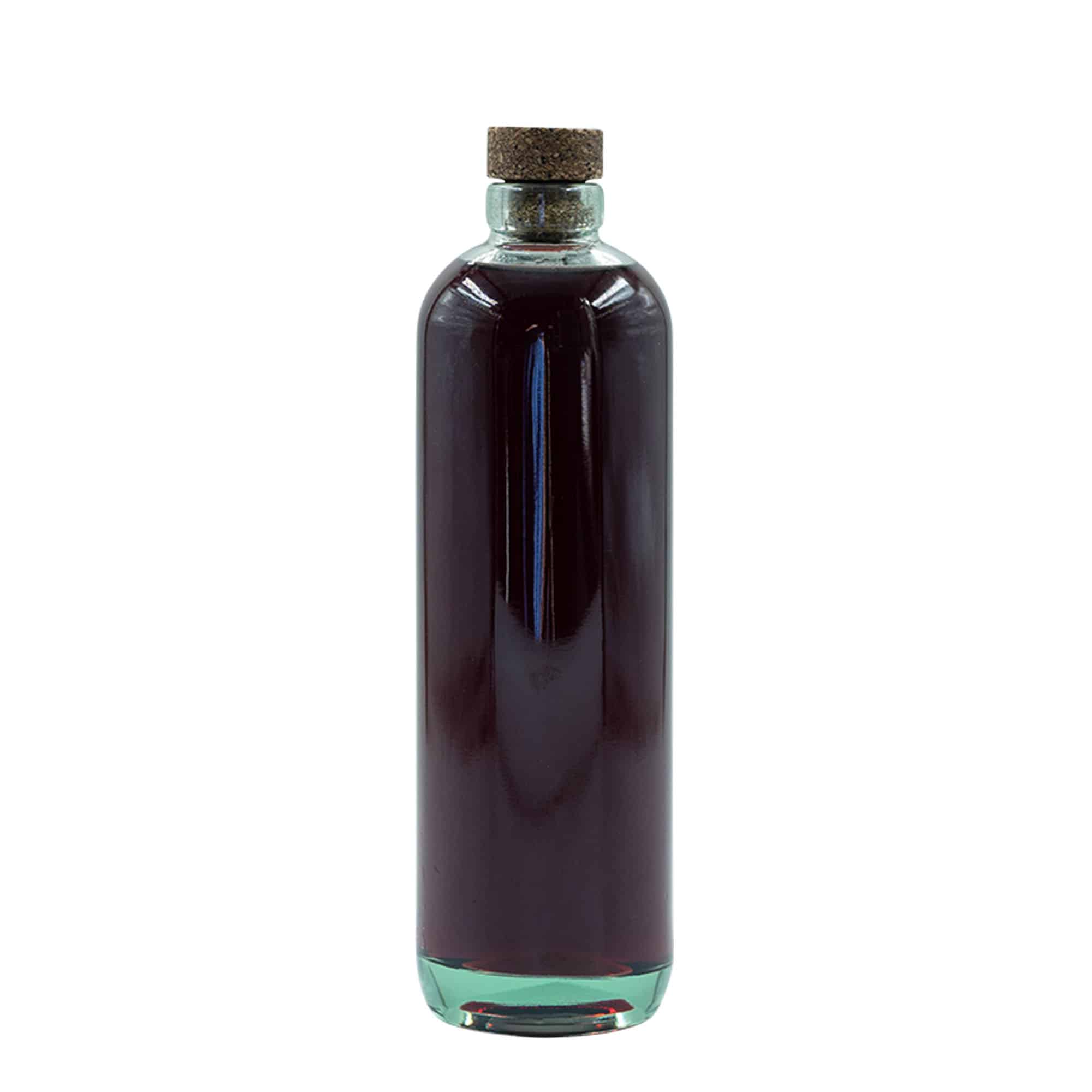 700 ml lasipullo 'Pilot', suu: korkki