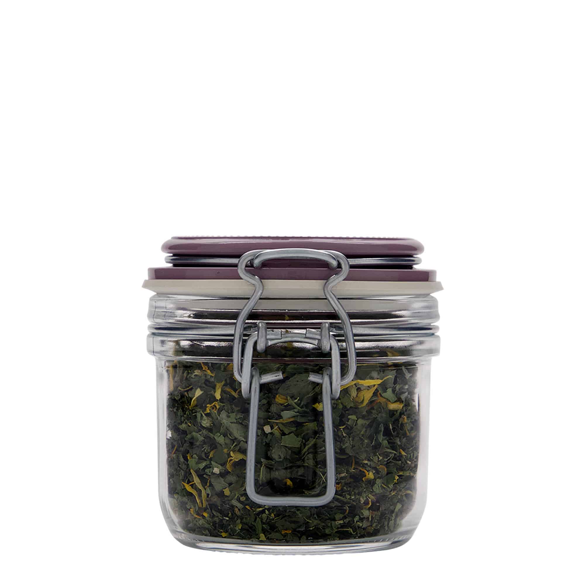 200 ml langallinen purkki ”Fido”, violetti, suuaukko: langallinen suljin