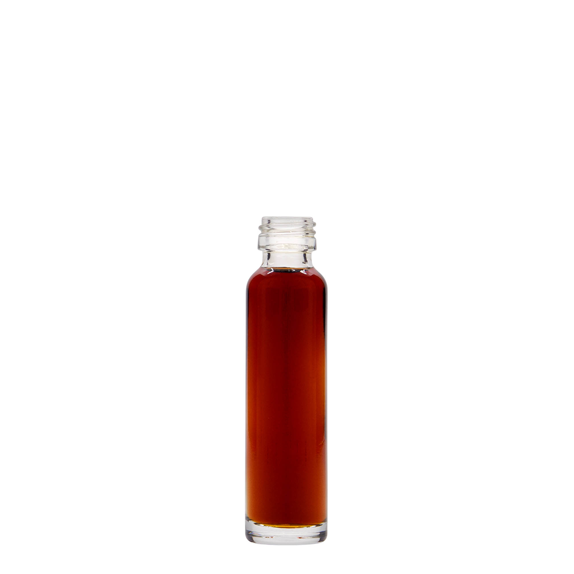 20 ml Krugpullo, lasia, suuaukko: PP 18