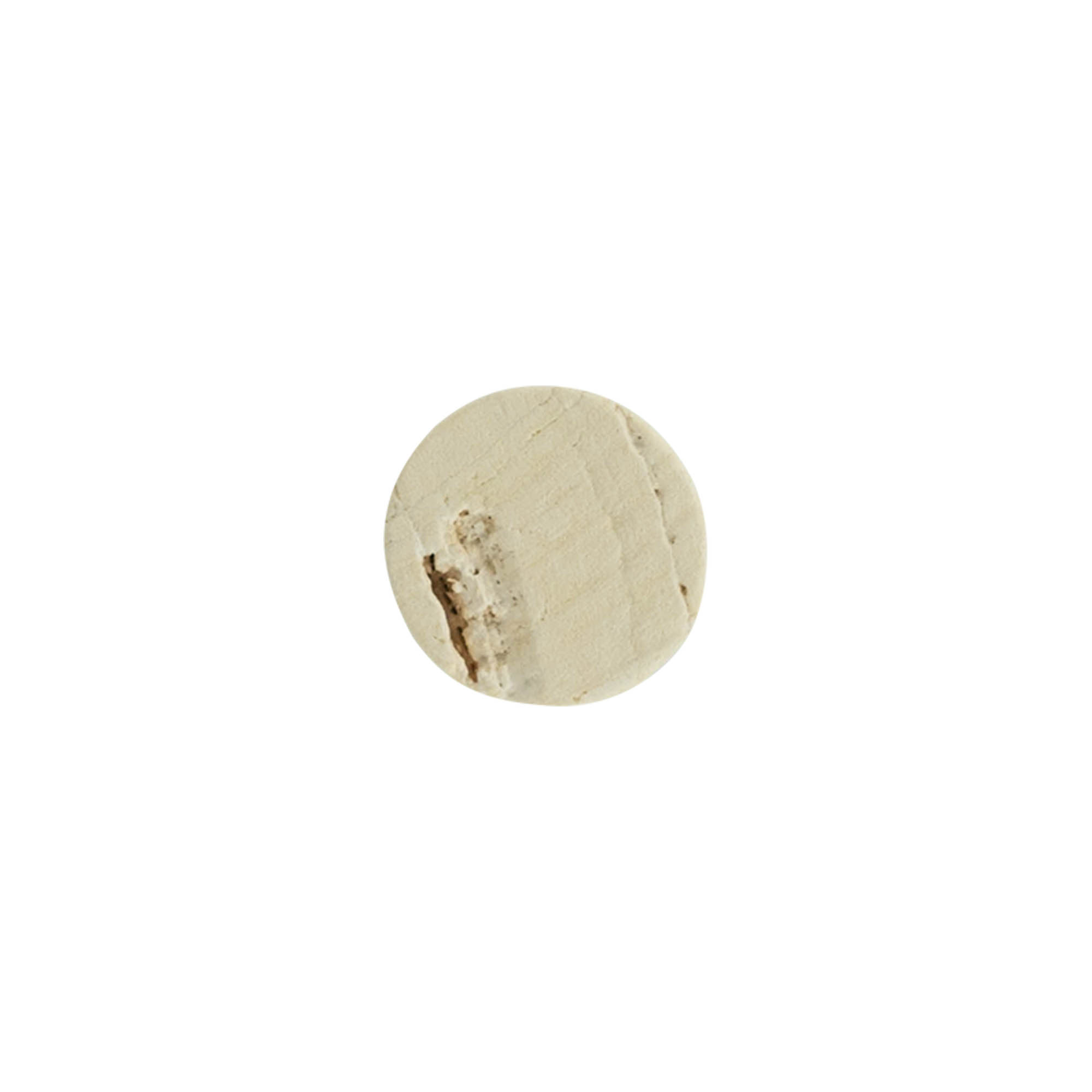 Viinipullon korkki 24 mm, luonnonkorkki, beige, suulle: korkki