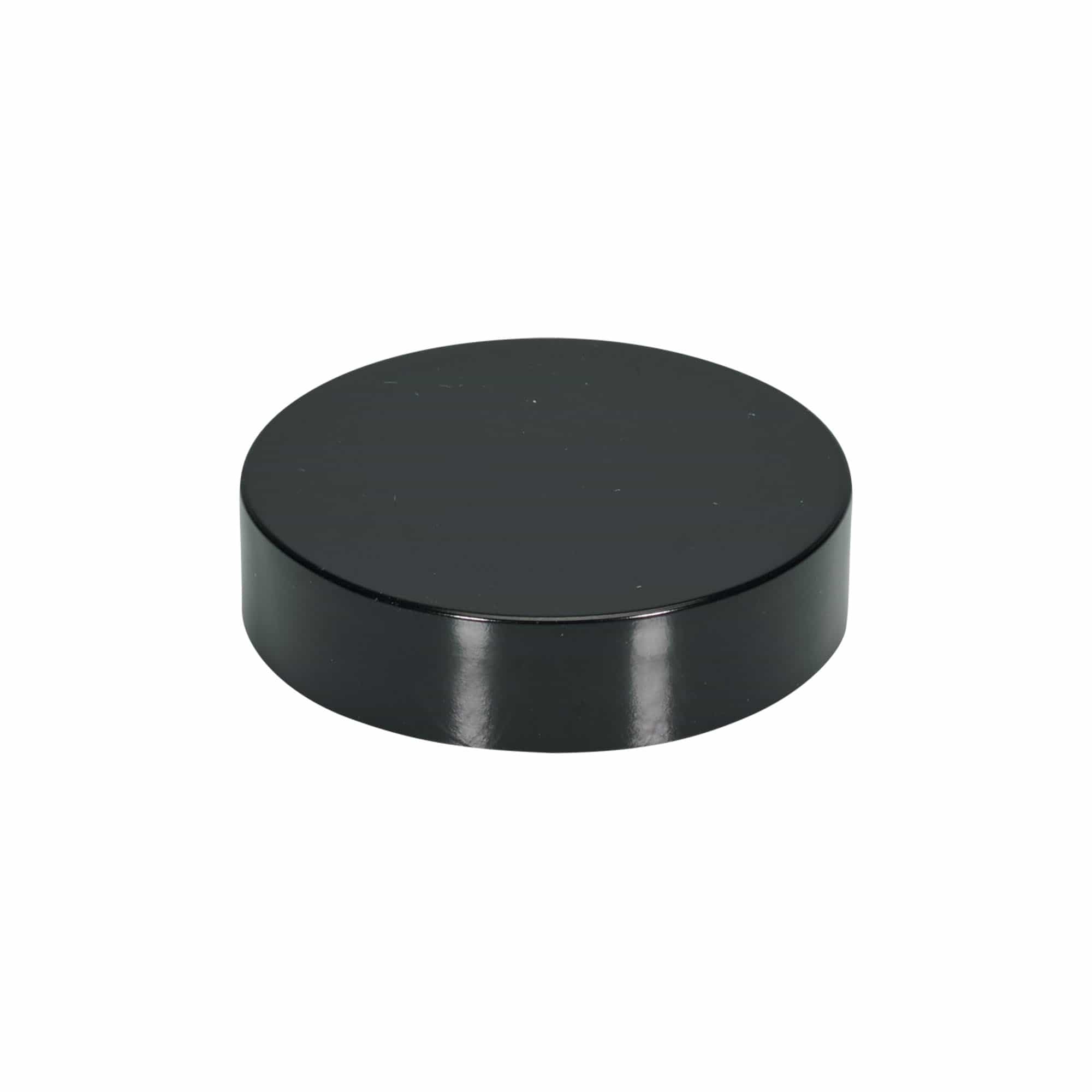 Ruuvikorkki 60 ml 'Brown Line', HPM-muovi, valkoinen
