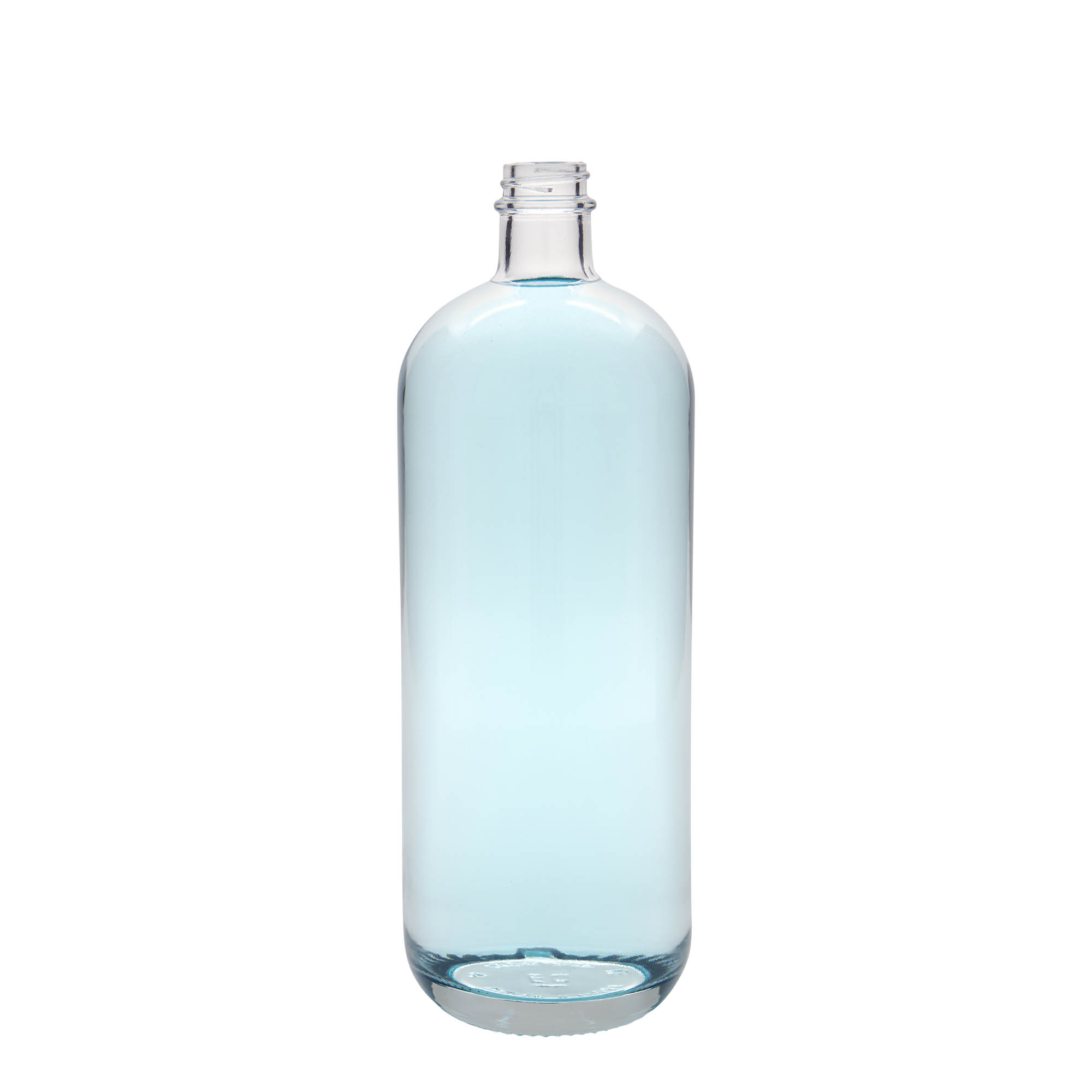 1000 ml lasipullo 'Lotto', suuaukko: GPI 28 1000 ml lasipullo 'Lotto', suuaukko: GPI 28