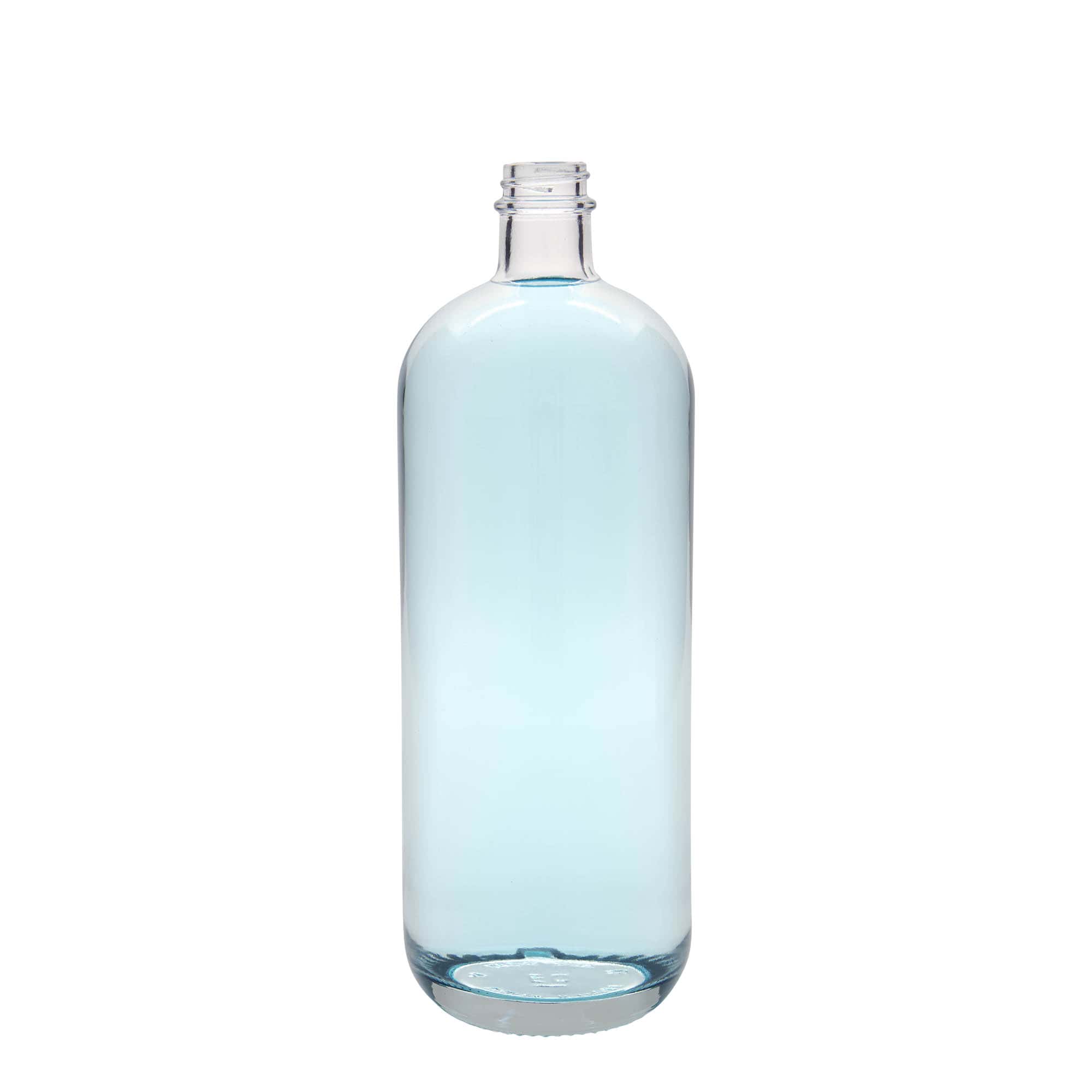 1000 ml lasipullo ”Lotto”, suuaukko: GPI 28