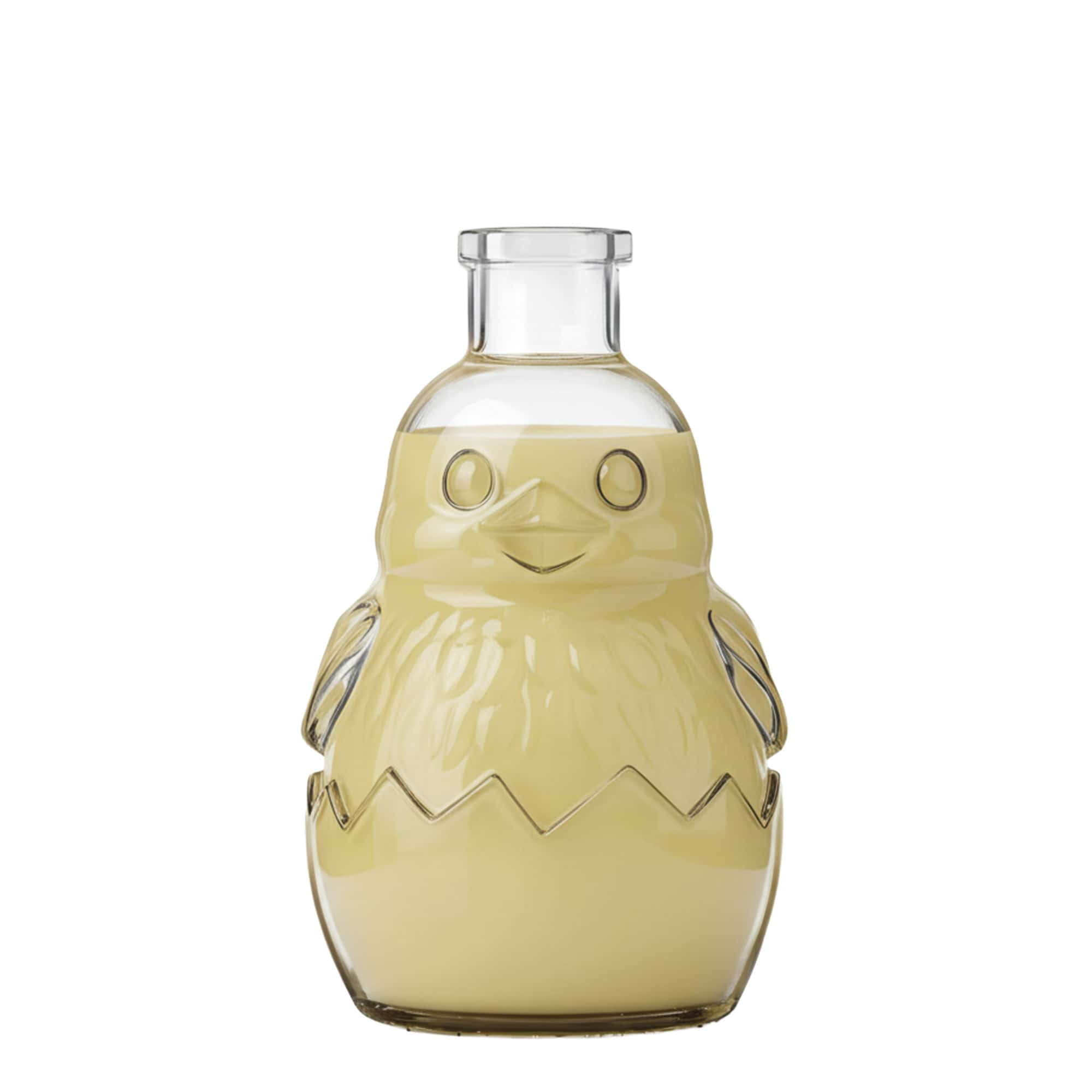 200 ml lasipullo 'Poikanen', suuaukko: korkki