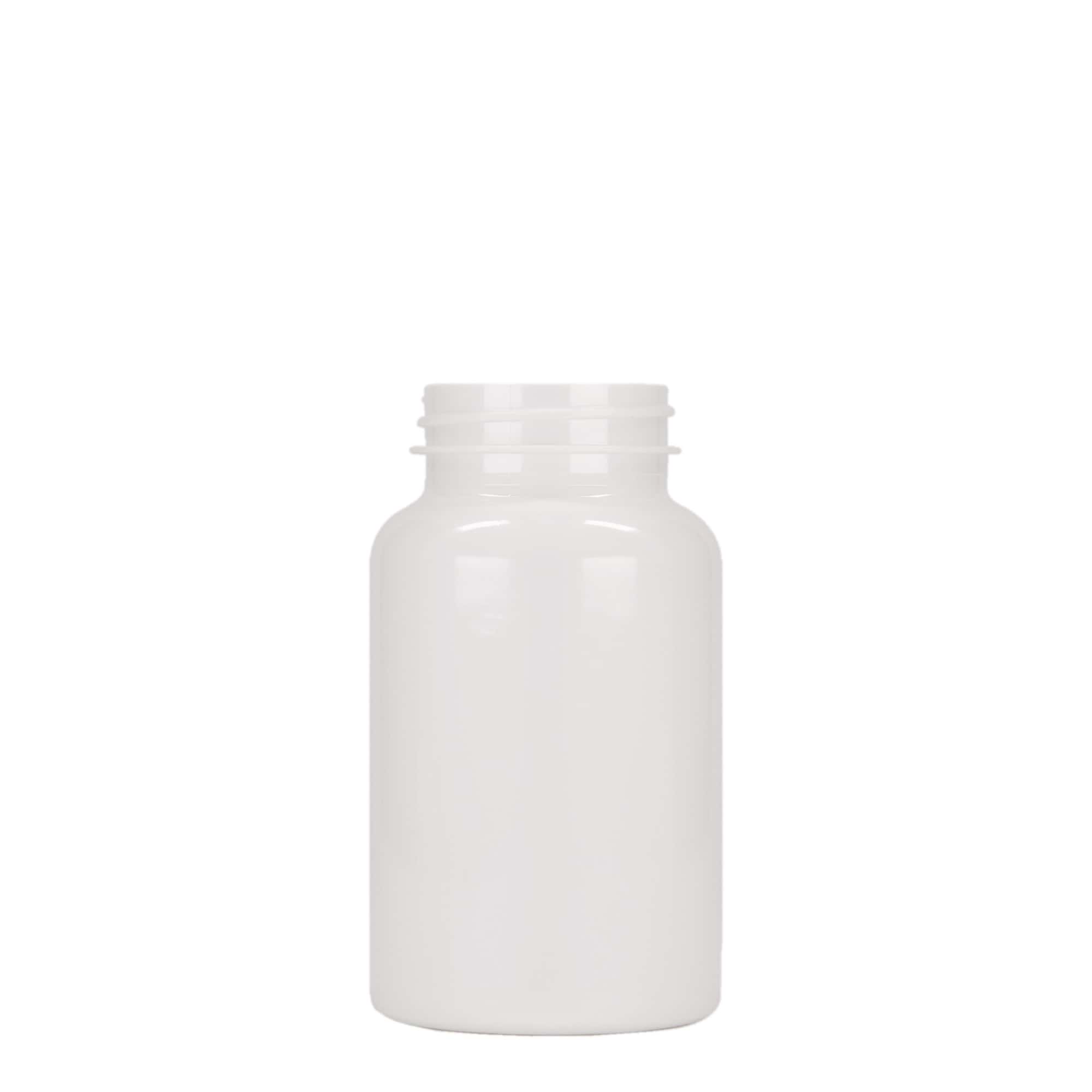 200 ml PET-pakkaus, muovia, valkoinen, suuaukko: 45/400 200 ml PET-pakkaus, muovia, valkoinen, suuaukko: 45/400