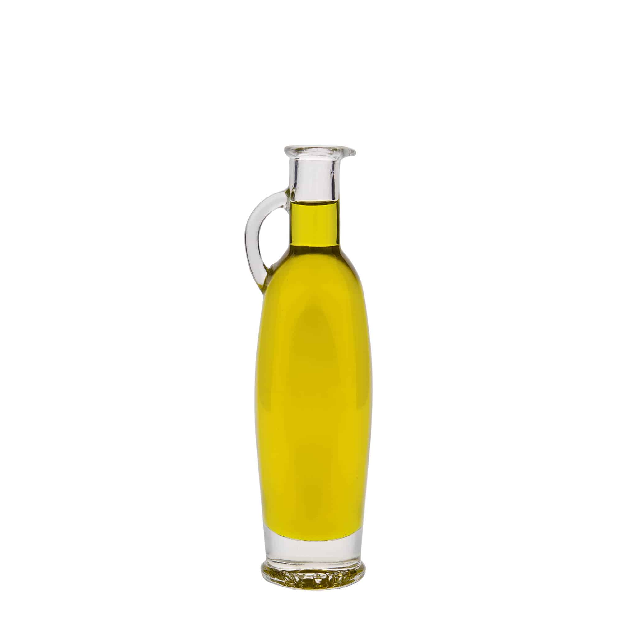 100 ml lasipullo 'Eleganta', soikea, suuaukko: korkki