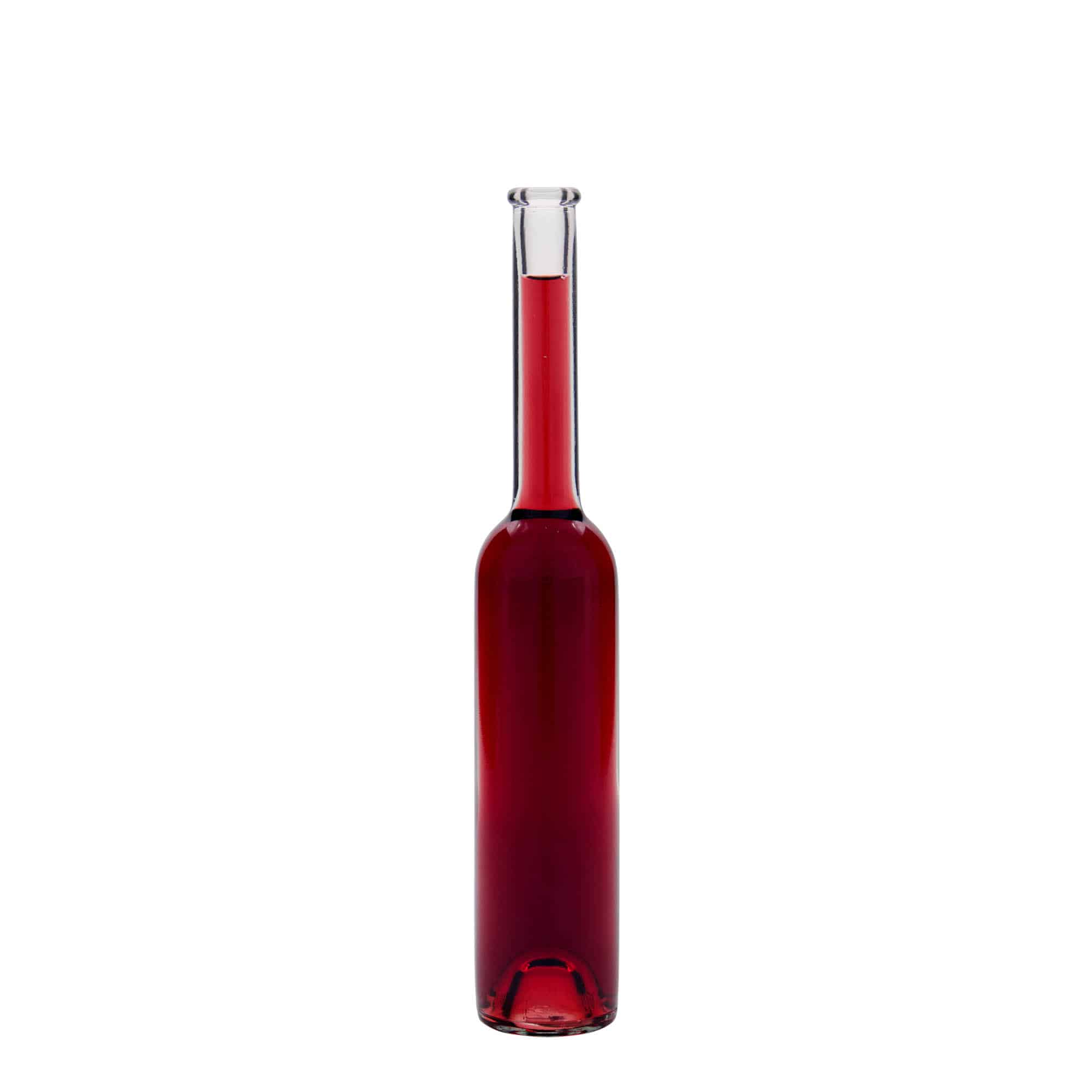 100 ml lasipullo 'Platina', suu: korkki