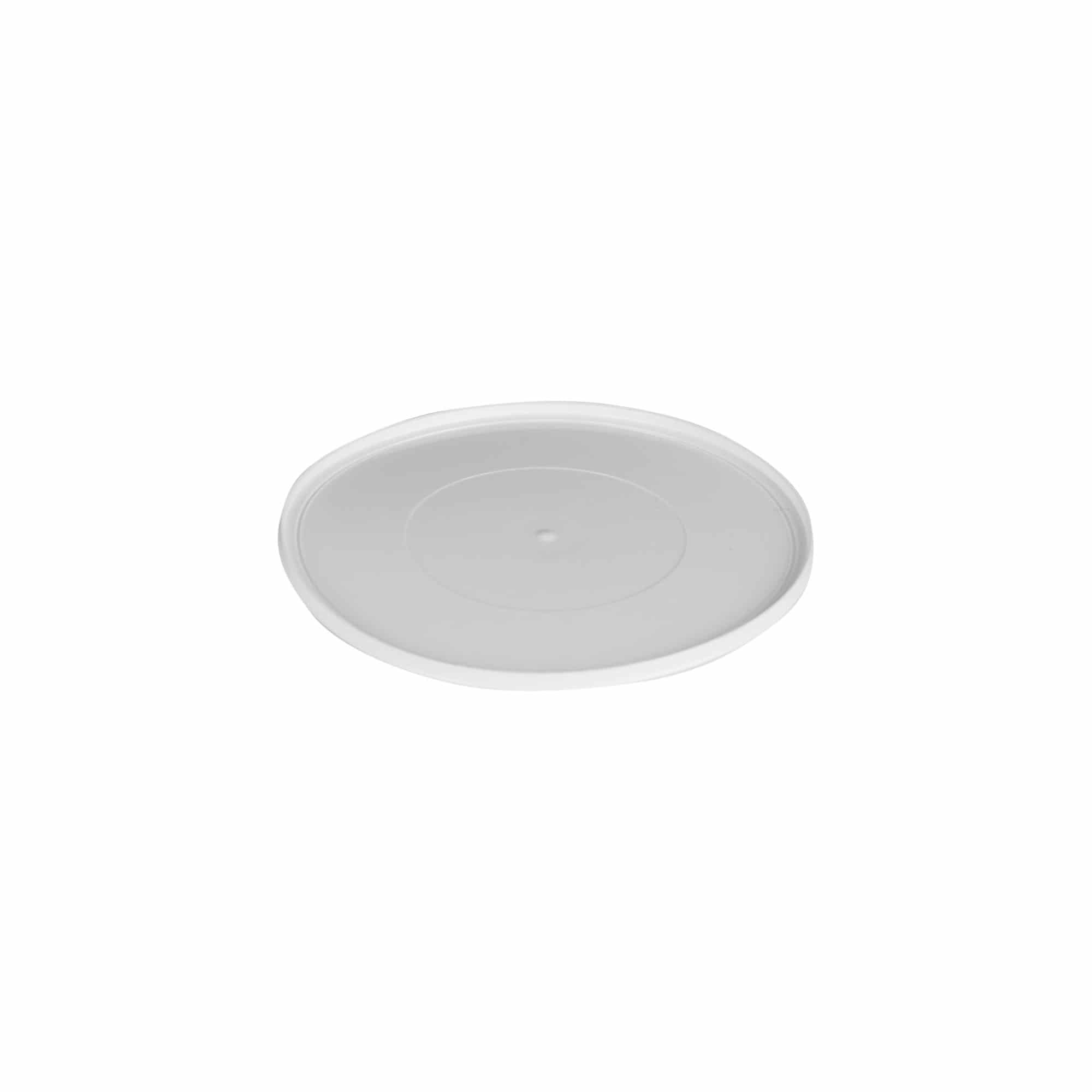 Peitekansi 200 ml:lle 'Bianca', PP-muovi, valk.