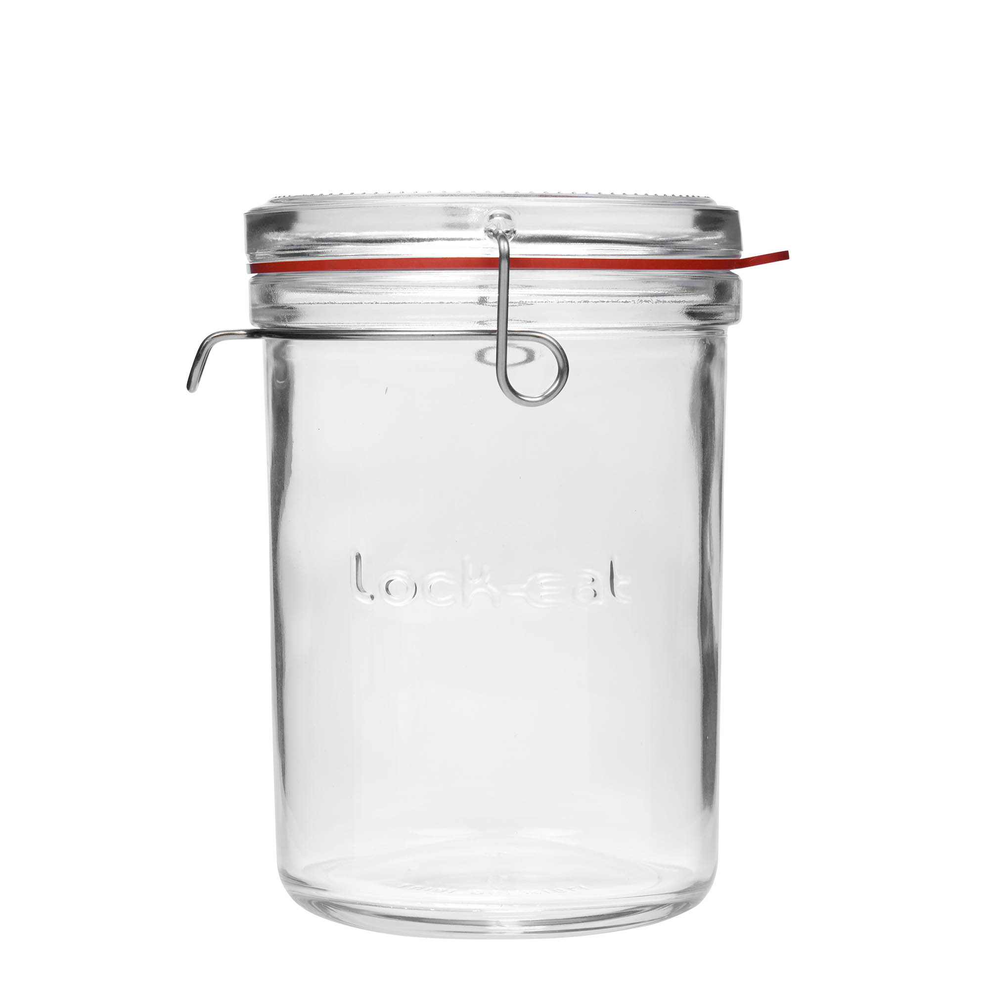 1 000 ml lankakannellinen lasipurkki 'Lock-Eat', suuaukko: lankakannellinen suljin 1 000 ml lankakannellinen lasipurkki 'Lock-Eat', suuaukko: lankakannellinen suljin