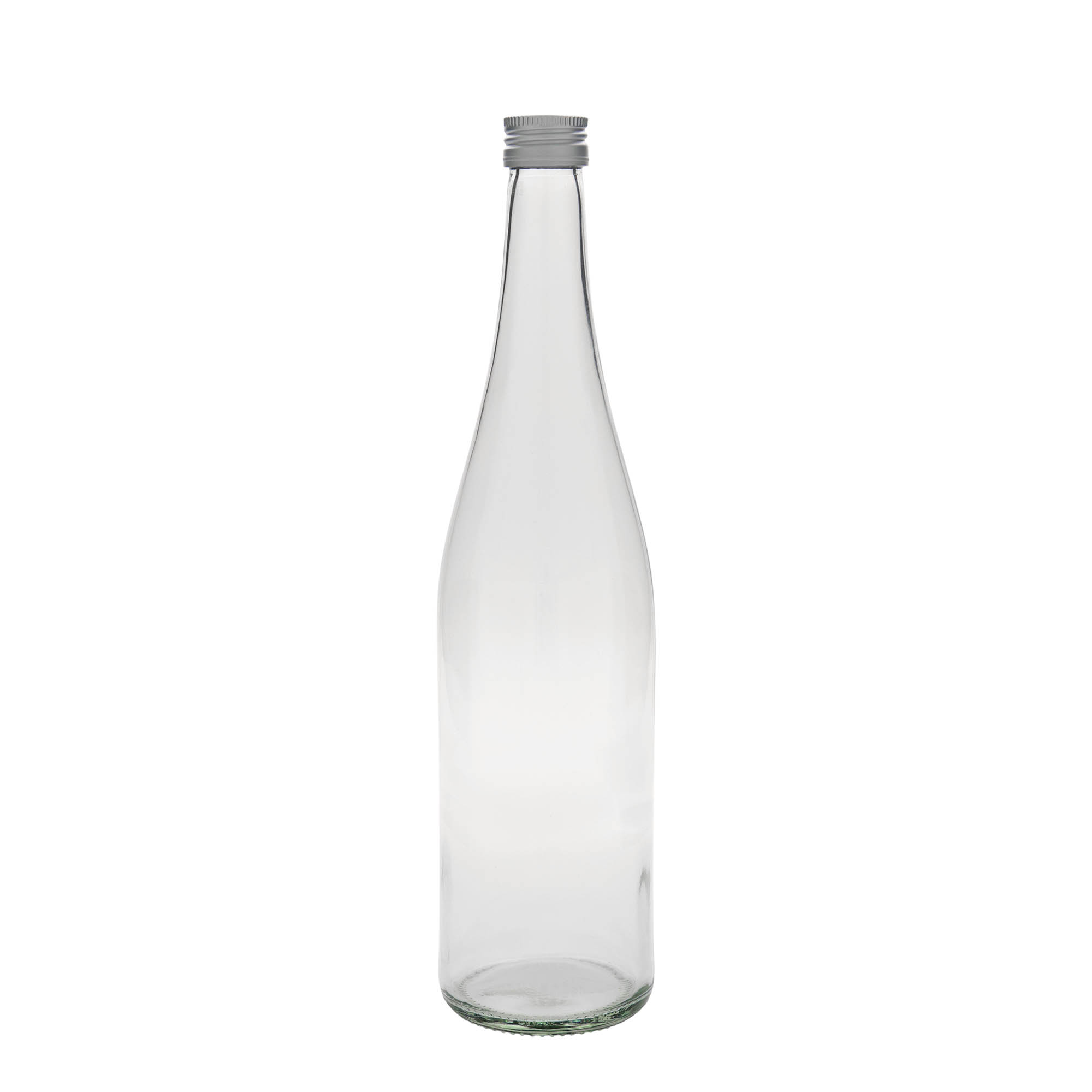 750 ml lasipullo ”Weinschlegel”, suuaukko: PP 28