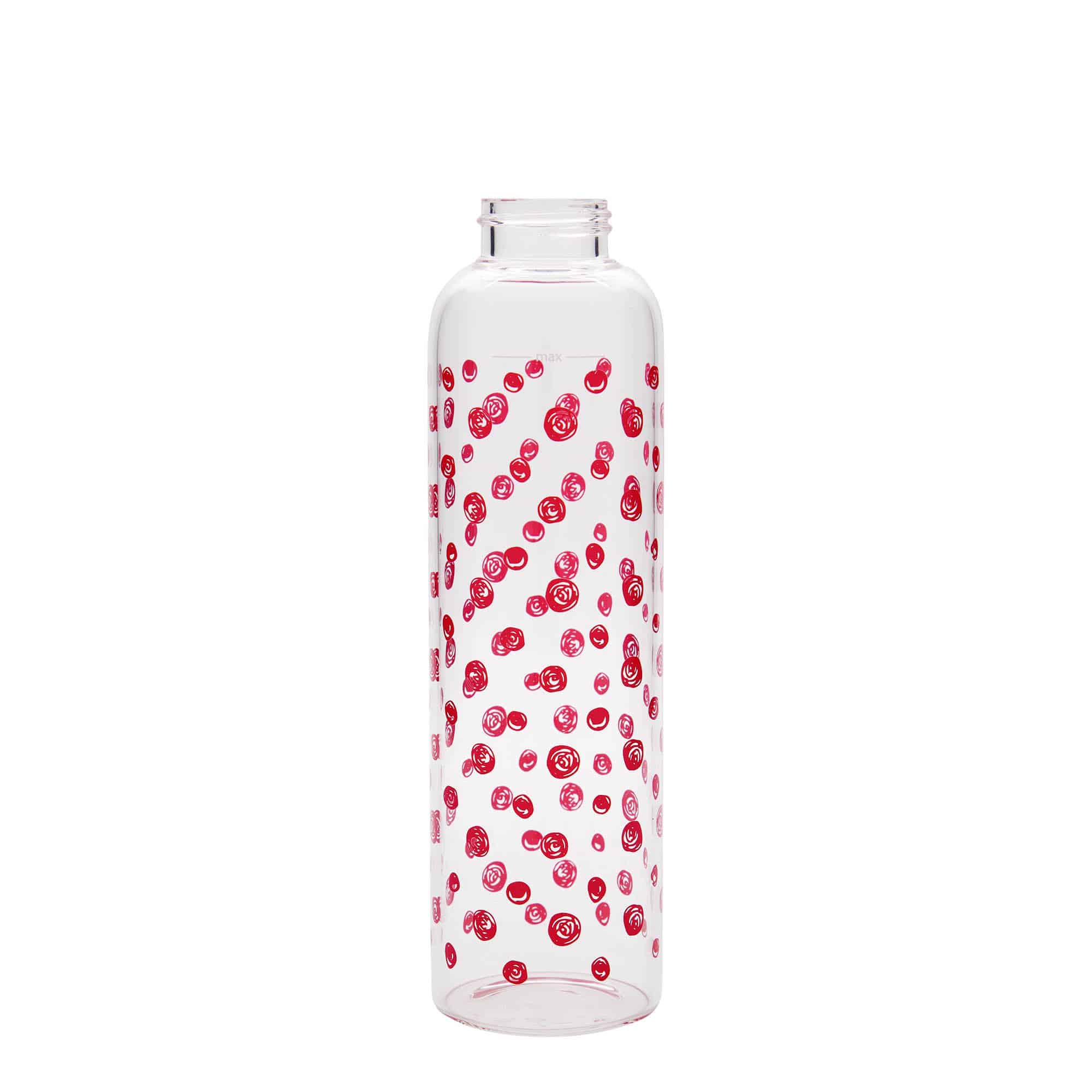 500 ml juomapullo 'Perseus - Punaiset pisteet', suuaukko: ruuvikorkki