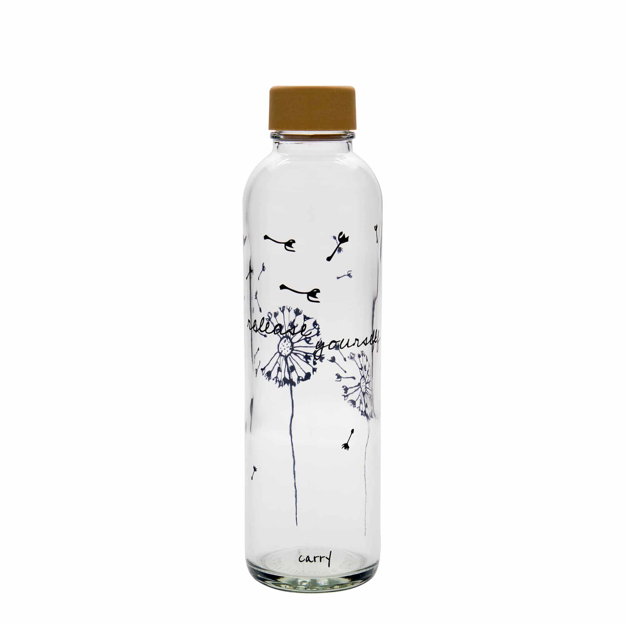 700 ml juomapullo CARRY Bottle, kuvio: Release Yourself, suu: Kierrekorkki