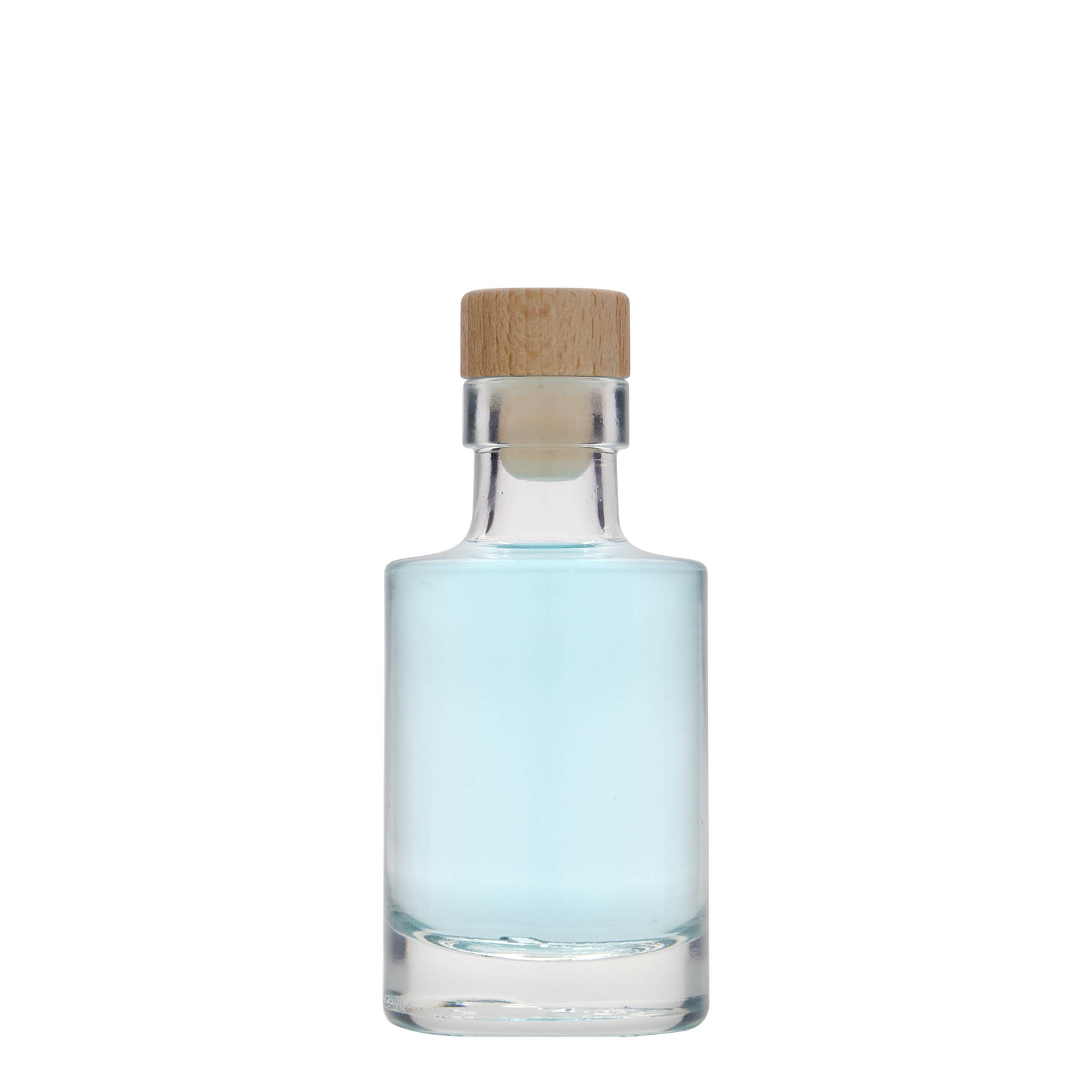 100 ml lasipullo 'Aventura', suu: korkki