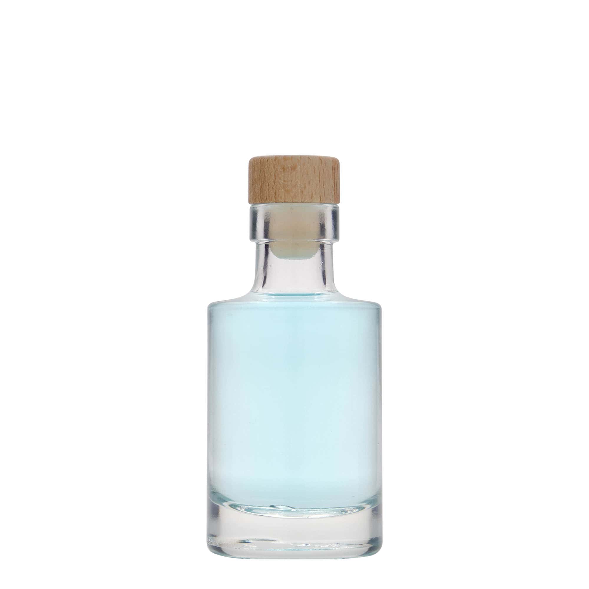 100 ml lasipullo ”Aventura”, suu: korkki