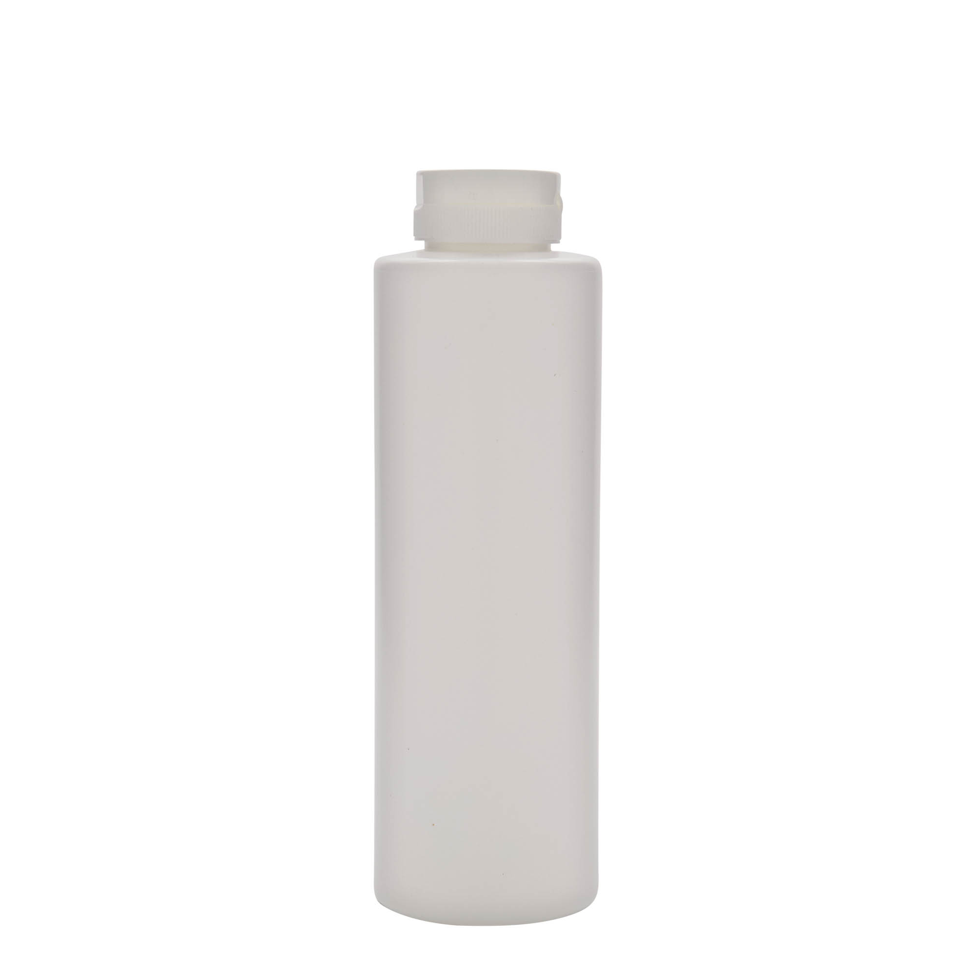 500 ml kastikepullo, LDPE-muovia, valkoinen, suuaukko: 38/400