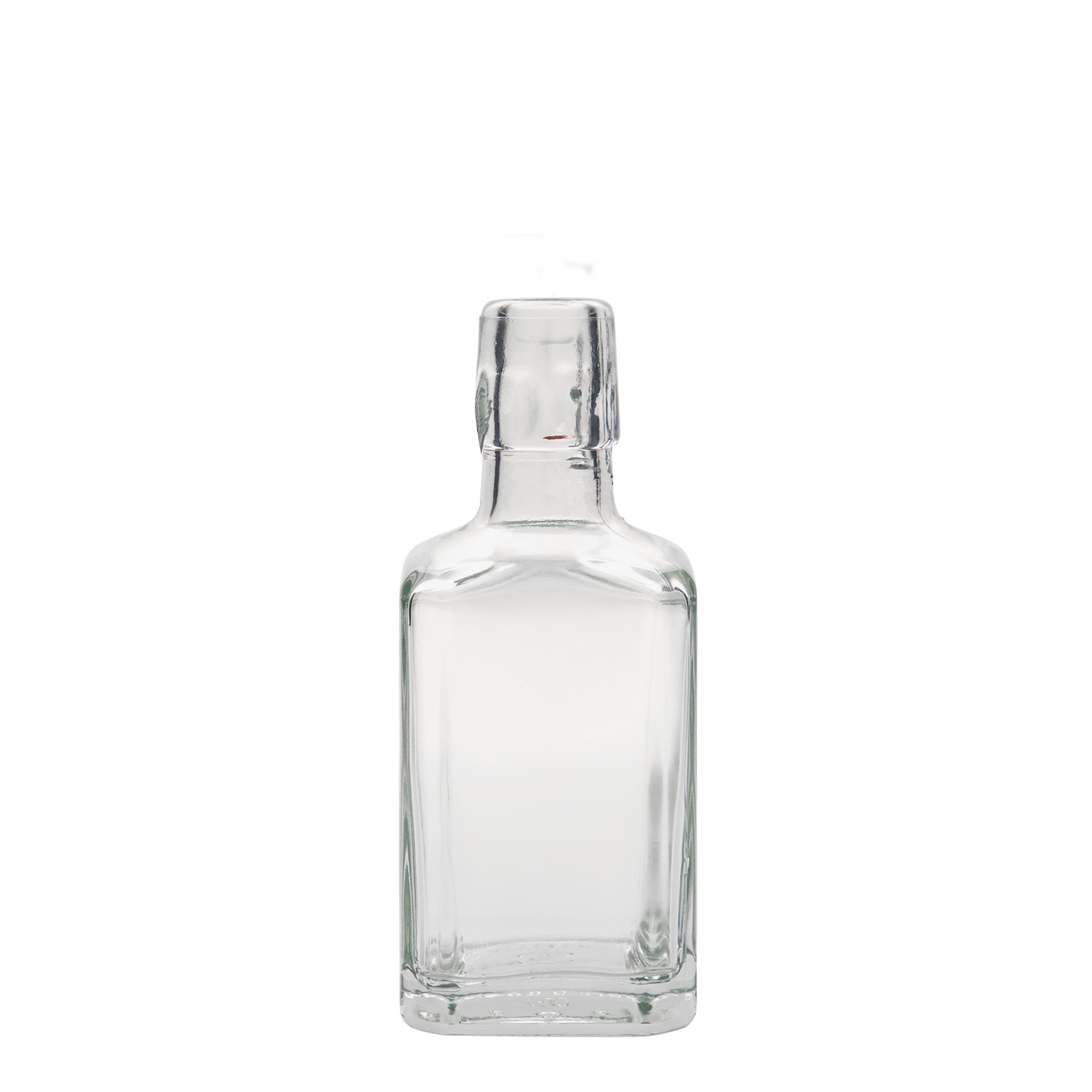250 ml lasipullo 'Rialto', neliömäinen, suuaukko: pikalukko 250 ml lasipullo 'Rialto', neliömäinen, suuaukko: pikalukko