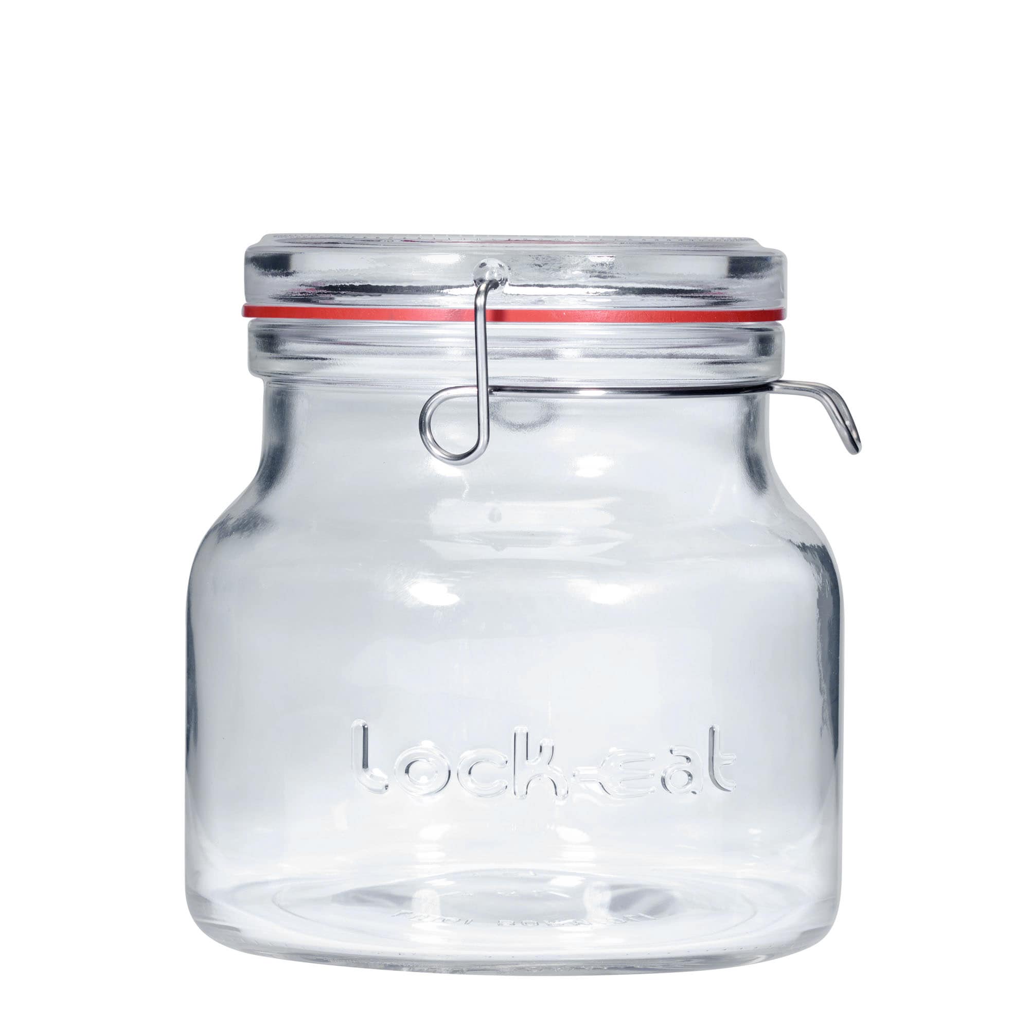 1.500 ml:n lukittava purkki 'Lock-Eat', suuaukko: lukittava metallikahva