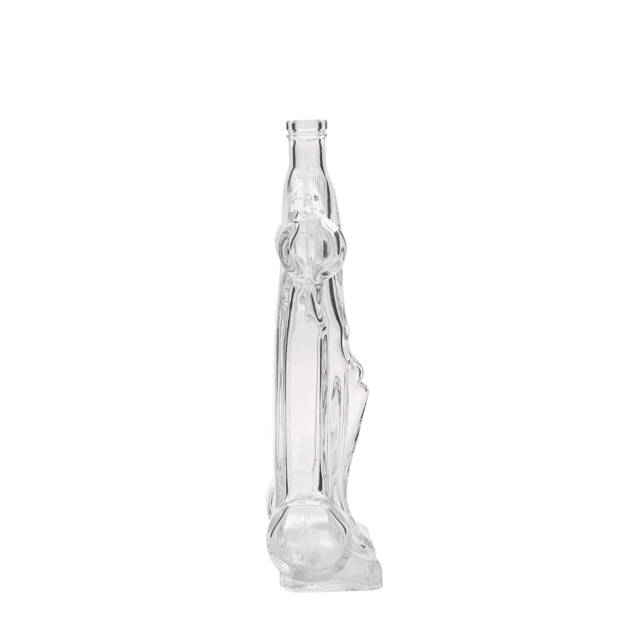 200 ml lasipullo ”Kilpa-auto”, suuaukko: korkki