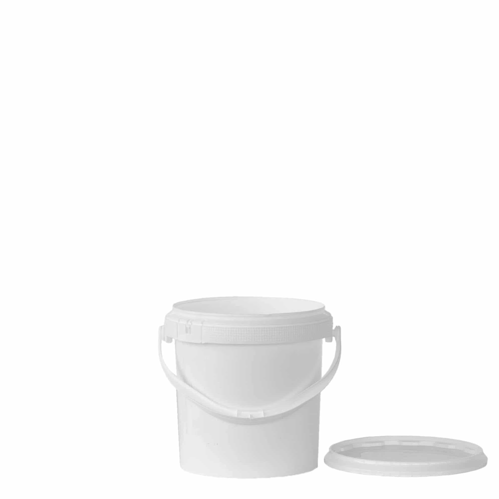 1,8 l ämpäri, PP-muovi, valkoinen