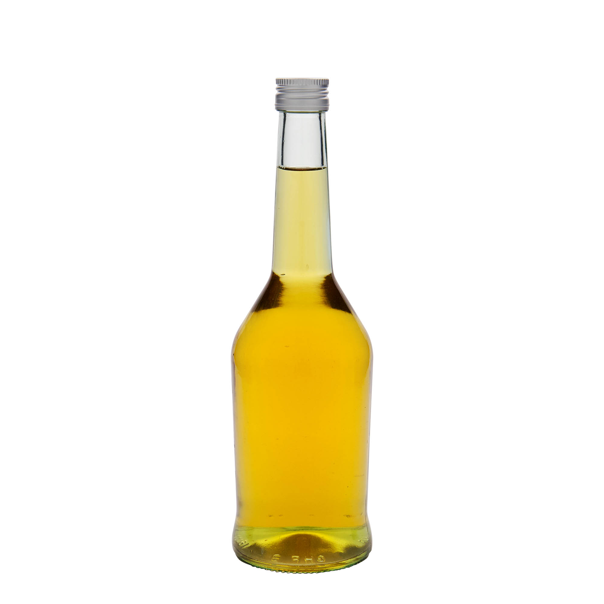 500 ml lasipullo väkeville alkoholijuomille, suuaukko: PP 28