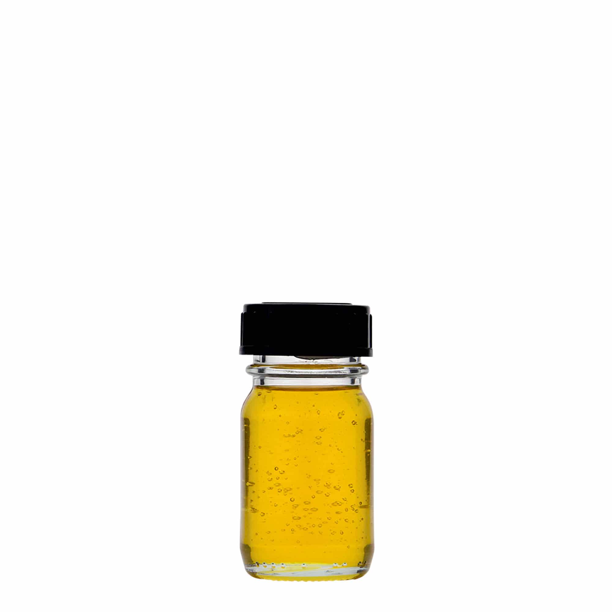 30 ml leveäkaulainen pullo, suuaukko: DIN 32