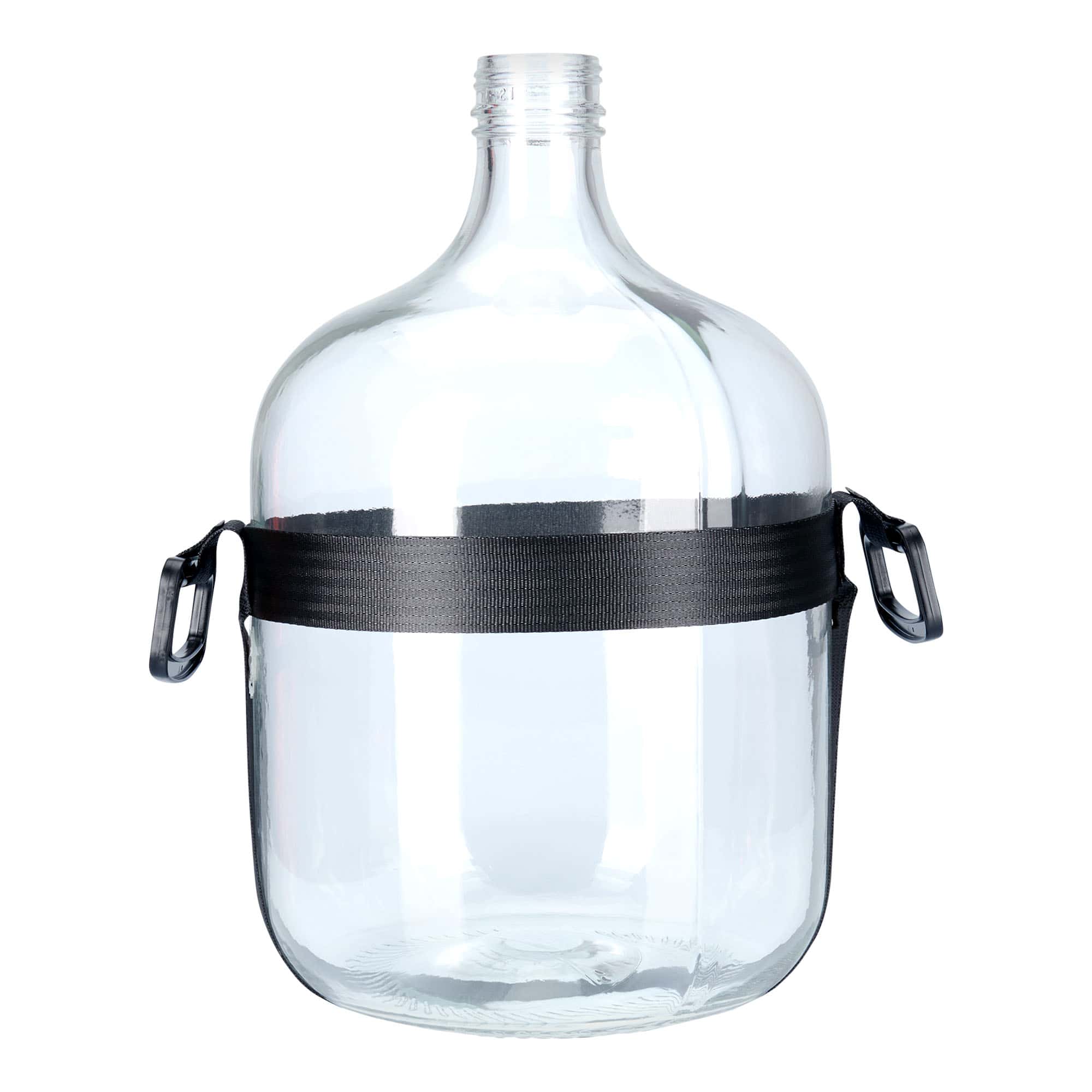 25 l Olkikoripullo High End, lasi, suu: Kierrekorkki