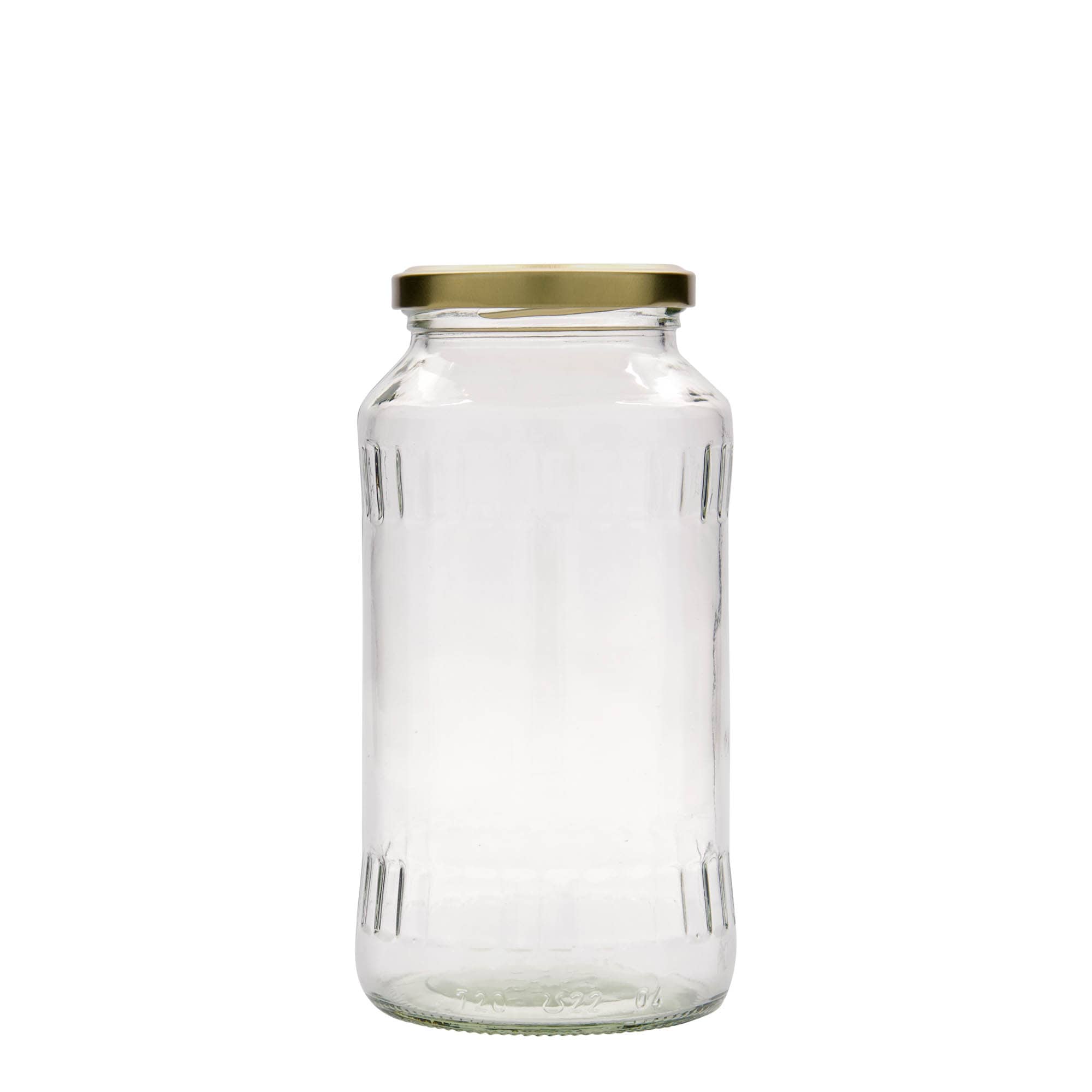 720 ml fasettihiottu lasi, suuaukko: Twist-off (TO 66)