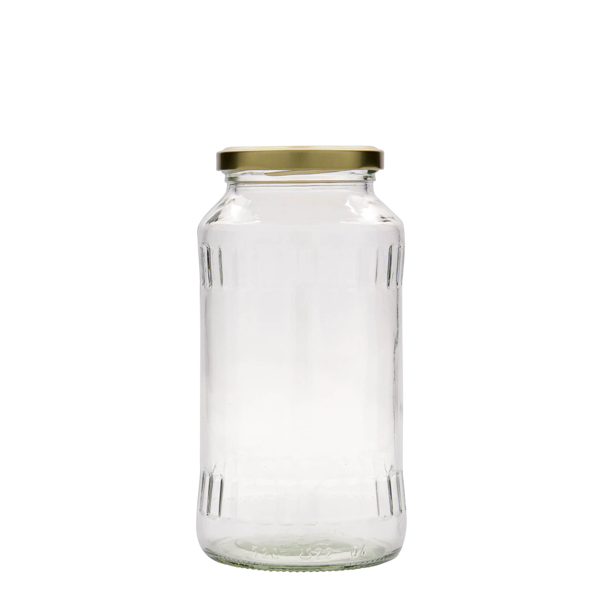 720 ml fasettihiottu lasi, suuaukko: Twist-off (TO 66)