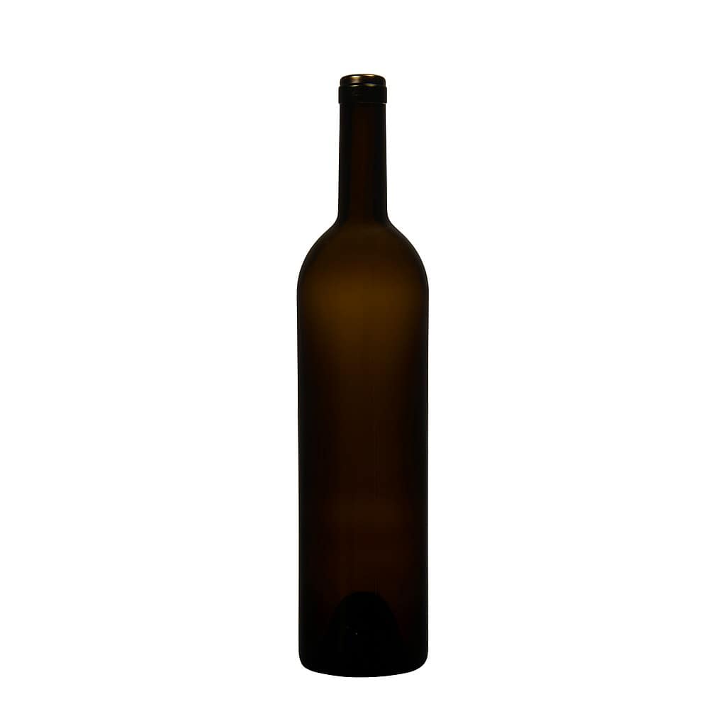 750 ml viinipullo 'Liberty', antiikkivihreä, suuaukko: korkki