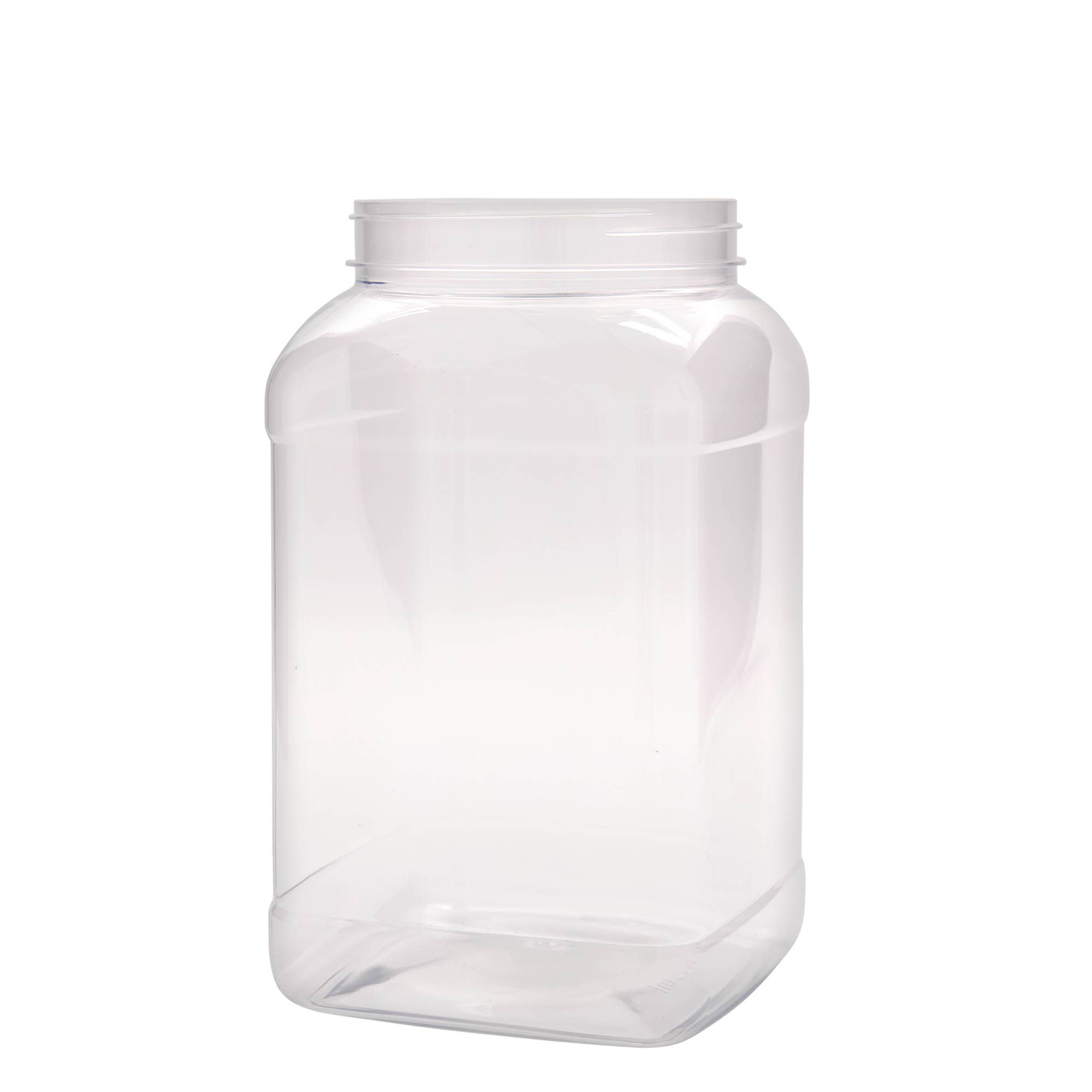 3.000 ml PET-purkki 'Dana', neliö, muovi, suuaukon koko: 110/400
