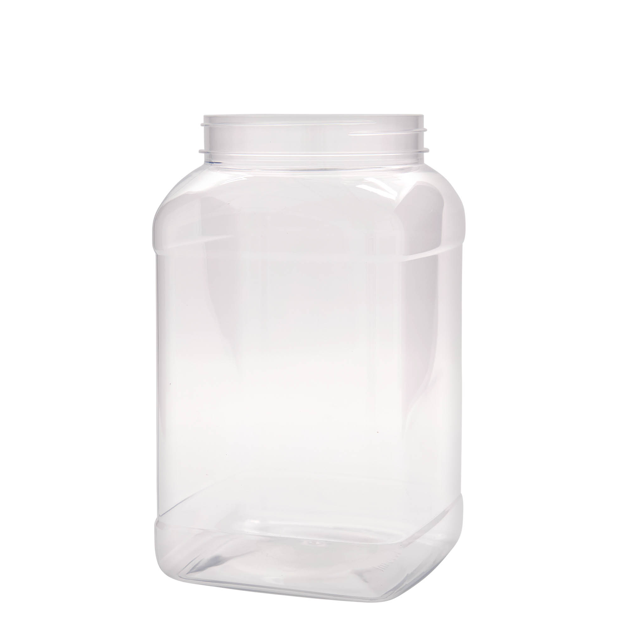 3.000 ml PET-purkki 'Dana', neliö, muovi, suuaukon koko: 110/400