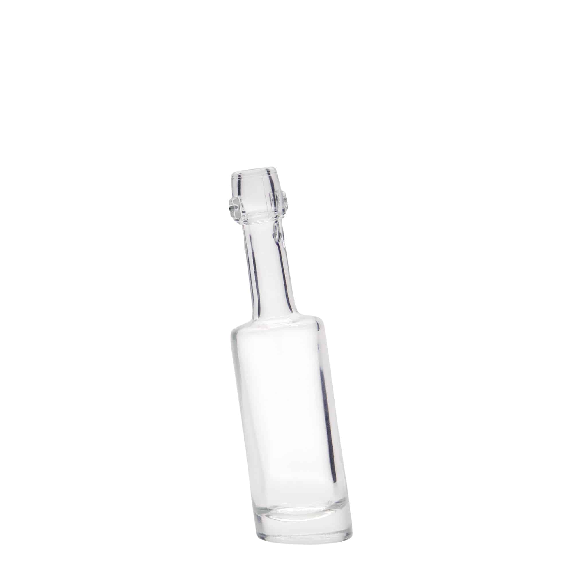 40 ml lasipullo 'Bounty', suuaukko: saranakorkki