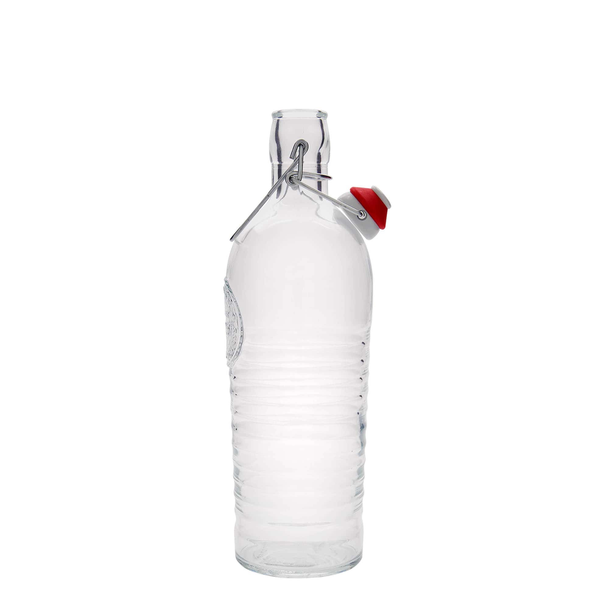 1 200 ml lasipullo 'Officina 1825', suuaukko: kahvalukko