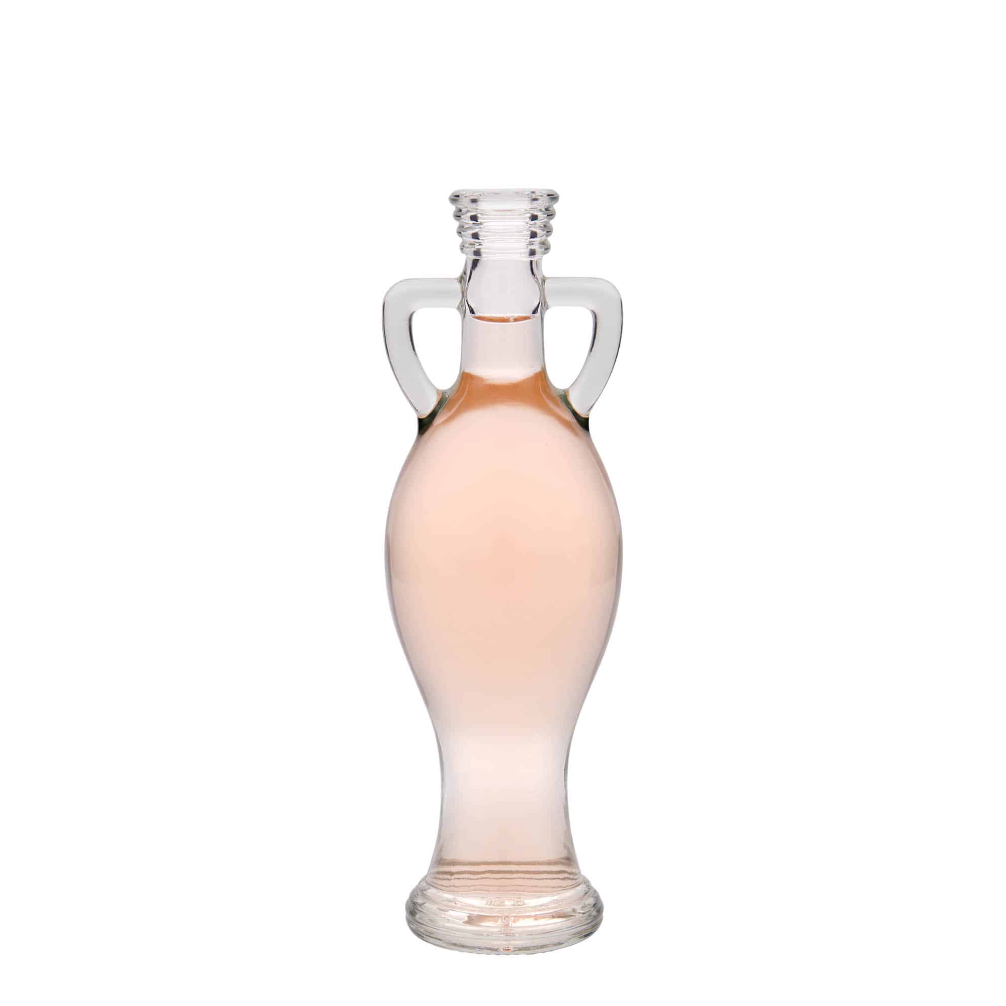 200 ml lasipullo 'Amphore', suu: korkki