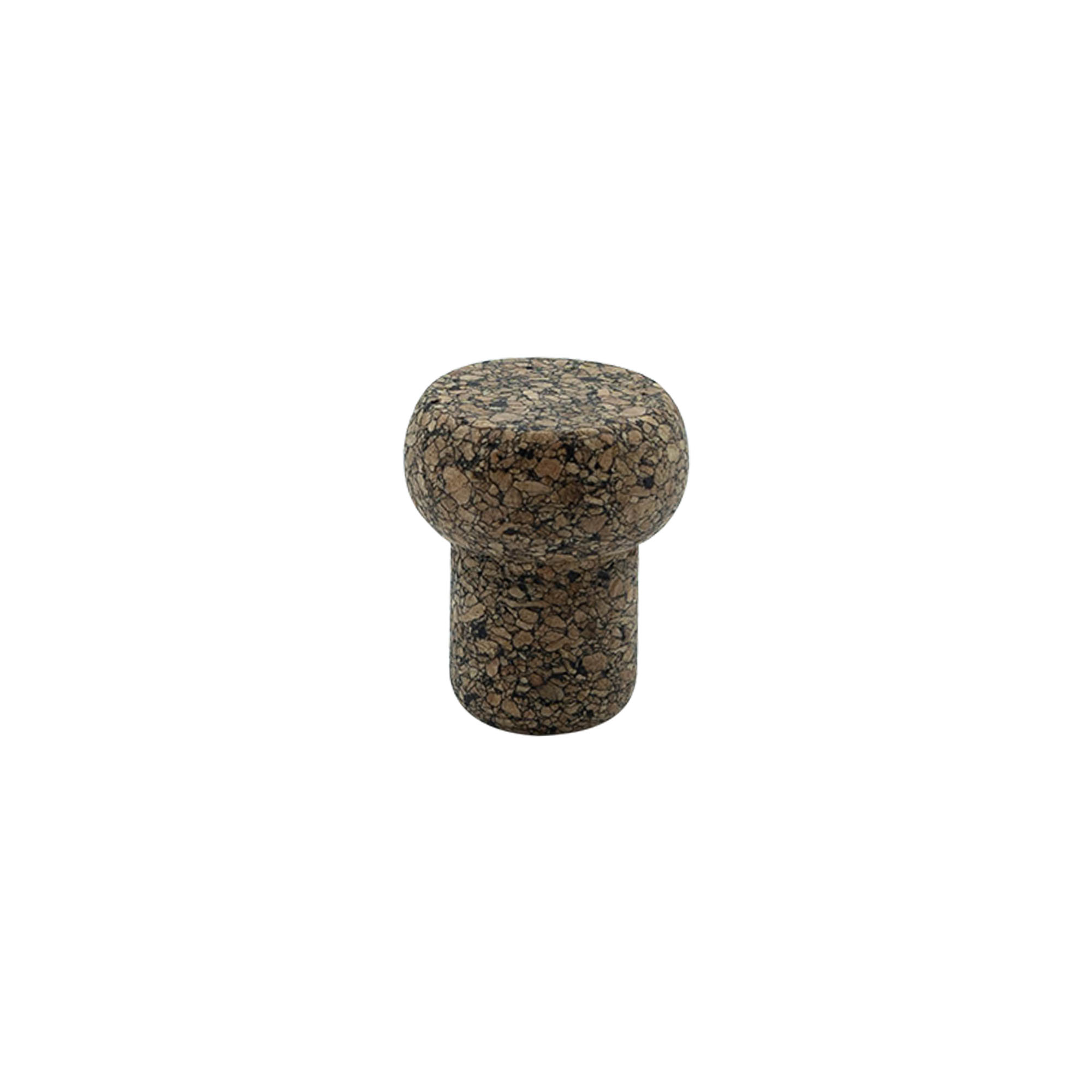 Kahvakorkki 'Tynnyri' 19,5 mm, Corkcoal, suulle: Korkki