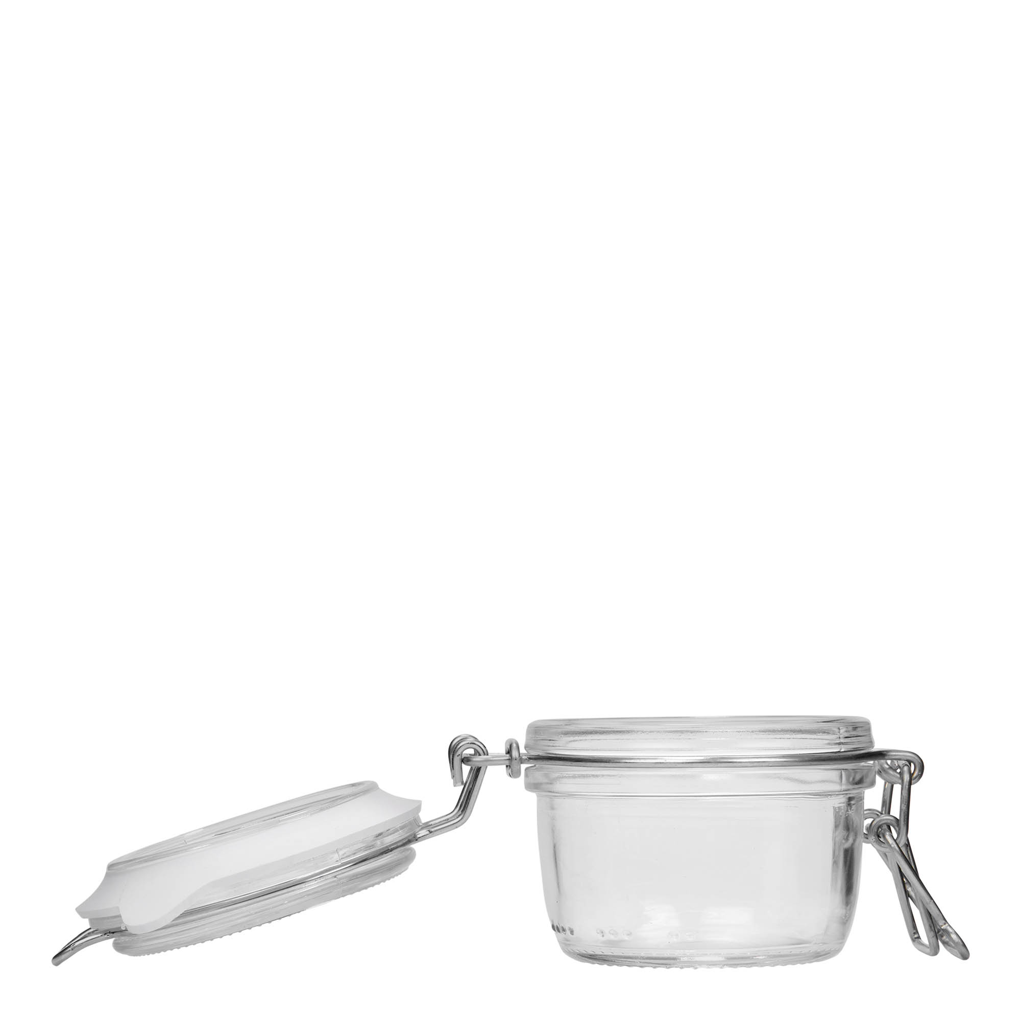 125 ml Drahtbügel-lasi 'Fido', suuaukko: Drahtbügel-kansi 125 ml Drahtbügel-lasi 'Fido', suuaukko: Drahtbügel-kansi