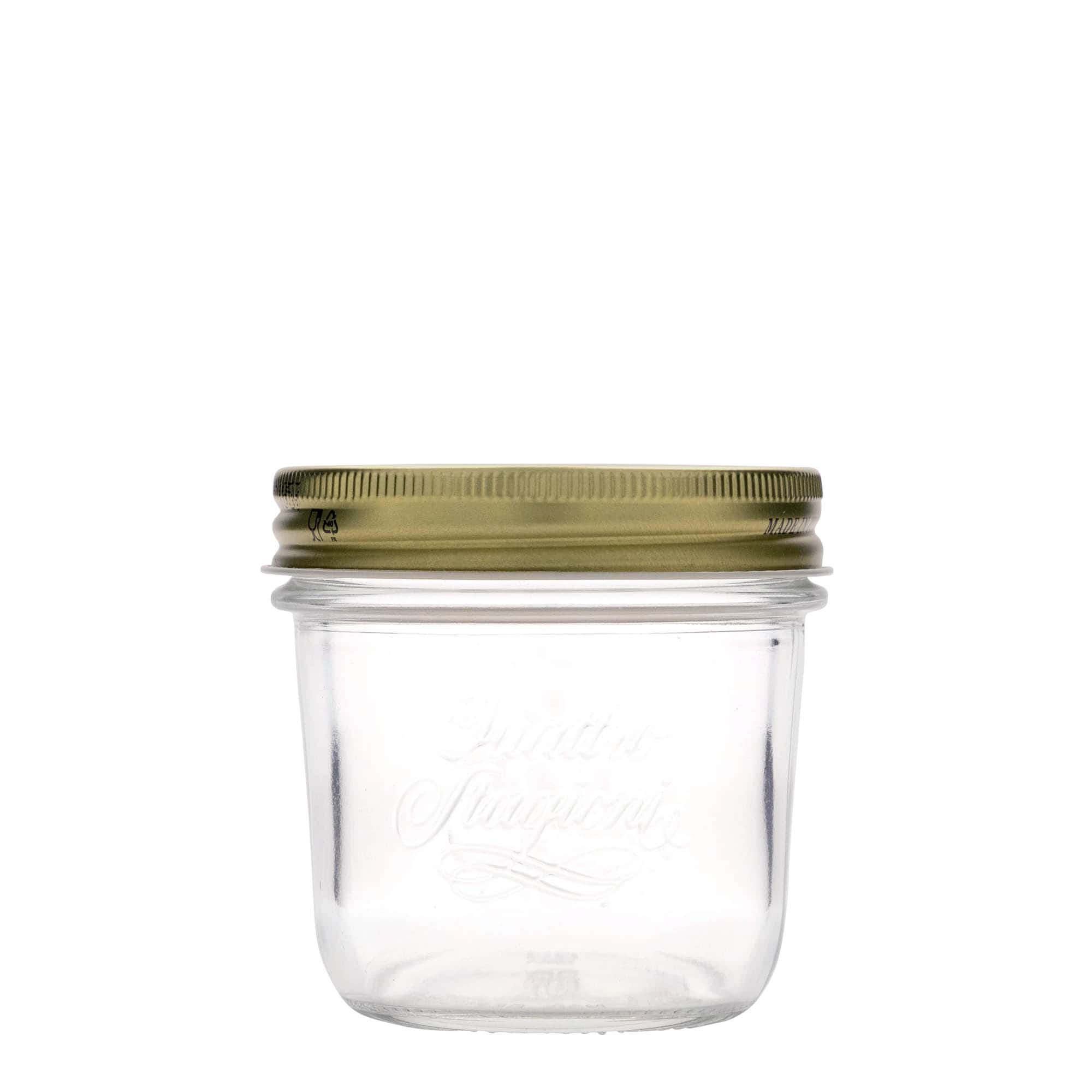 200 ml kaatolasipurkki ”Quattro Stagioni”, suuaukko: kierrekorkki