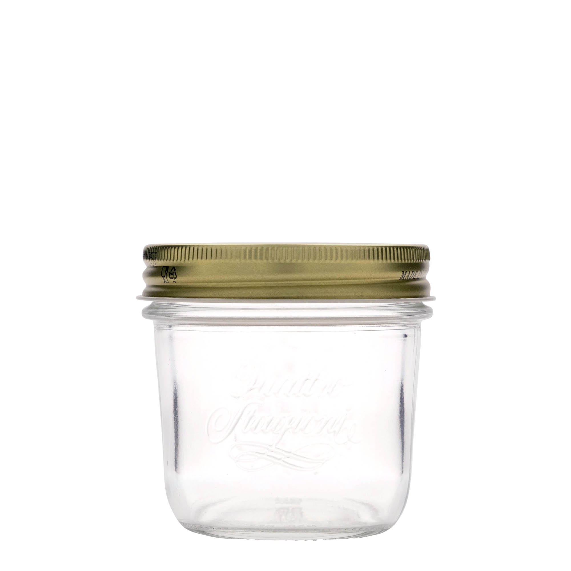 200 ml kaatolasipurkki ”Quattro Stagioni”, suuaukko: kierrekorkki