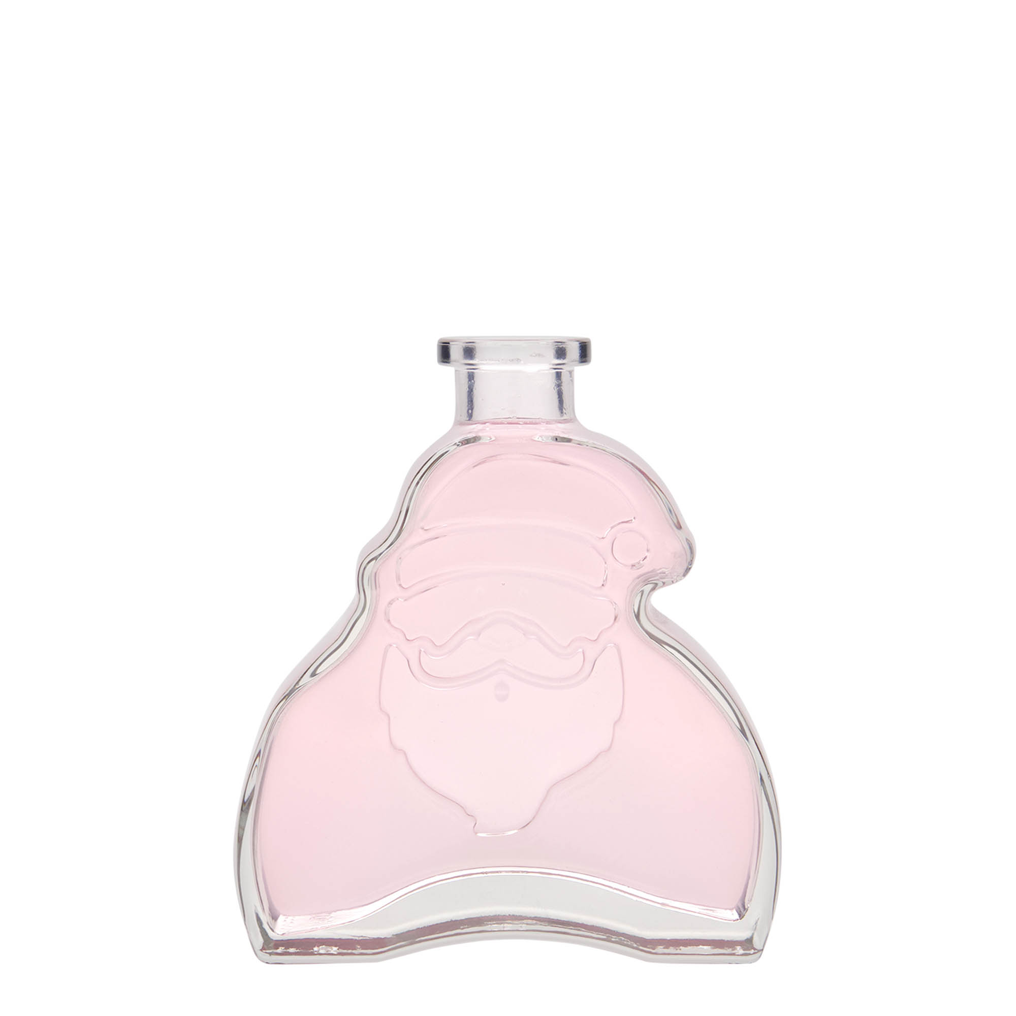200 ml lasipullo 'Joulupukki', suuaukko: korkki