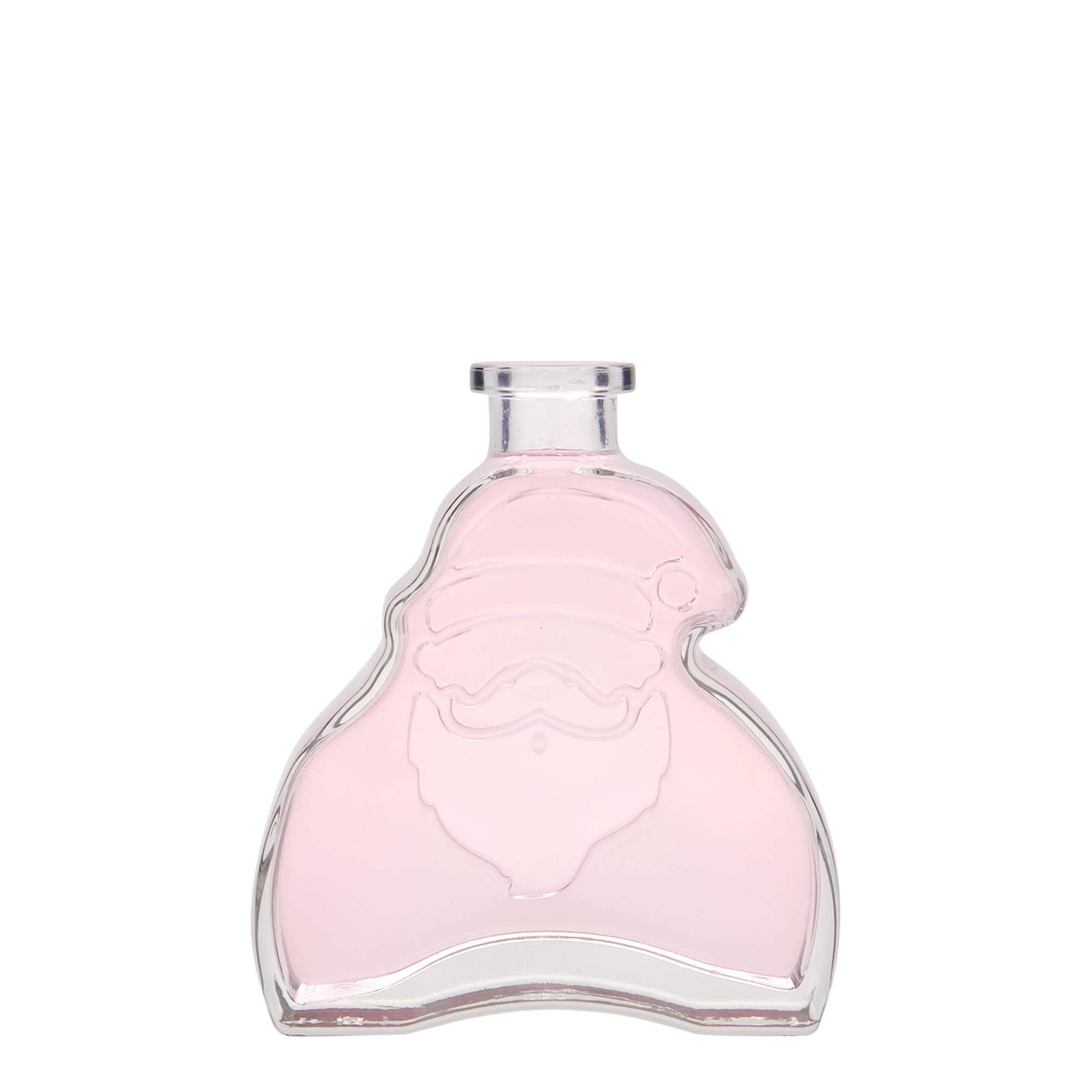 200 ml lasipullo ”Joulupukki”, suuaukko: korkki