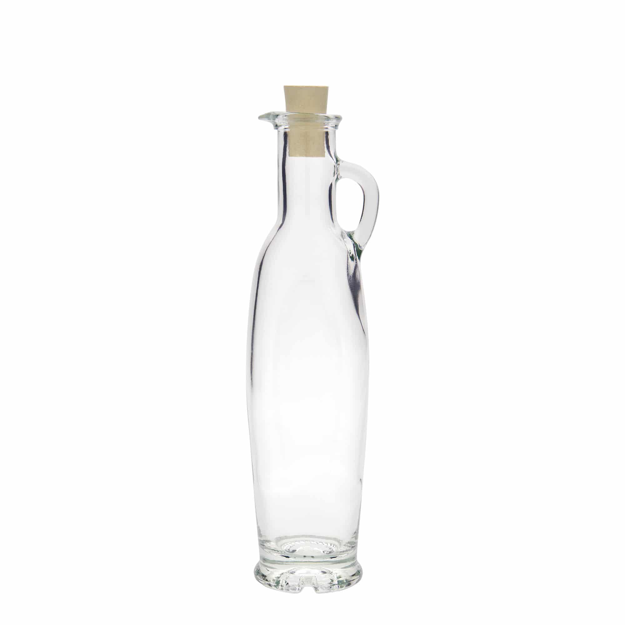 250 ml lasipullo 'Simona', suuaukko: korkki