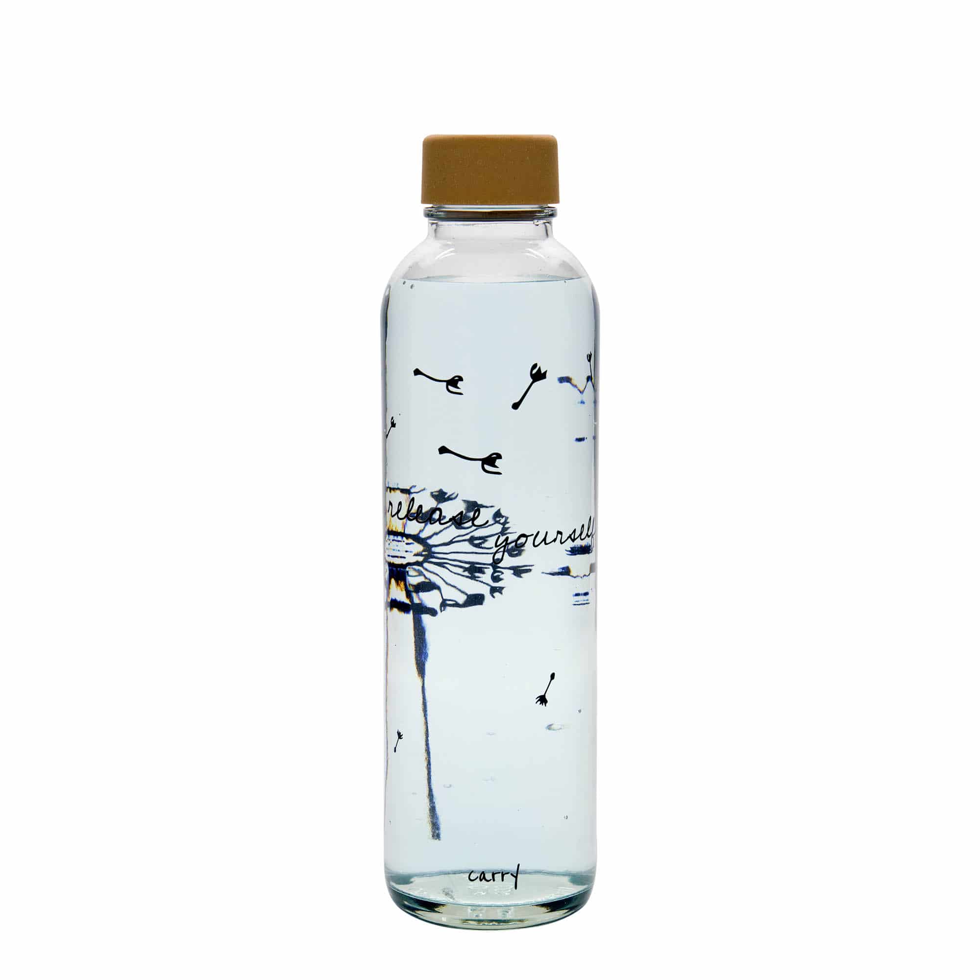 700 ml juomapullo CARRY Bottle, kuvio: Release Yourself, suu: Kierrekorkki