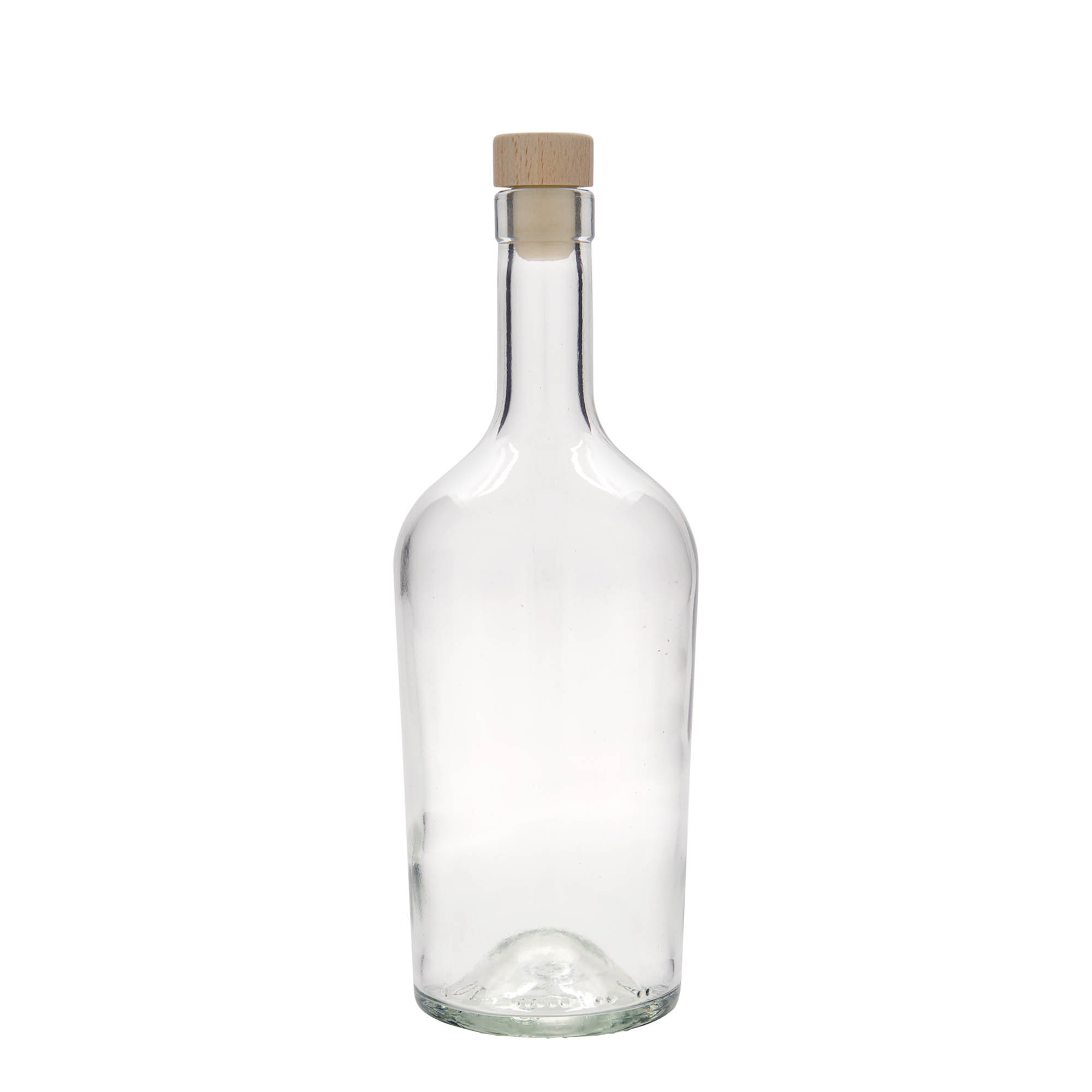 700 ml lasipullo 'Margarethe', suuaukko: korkki