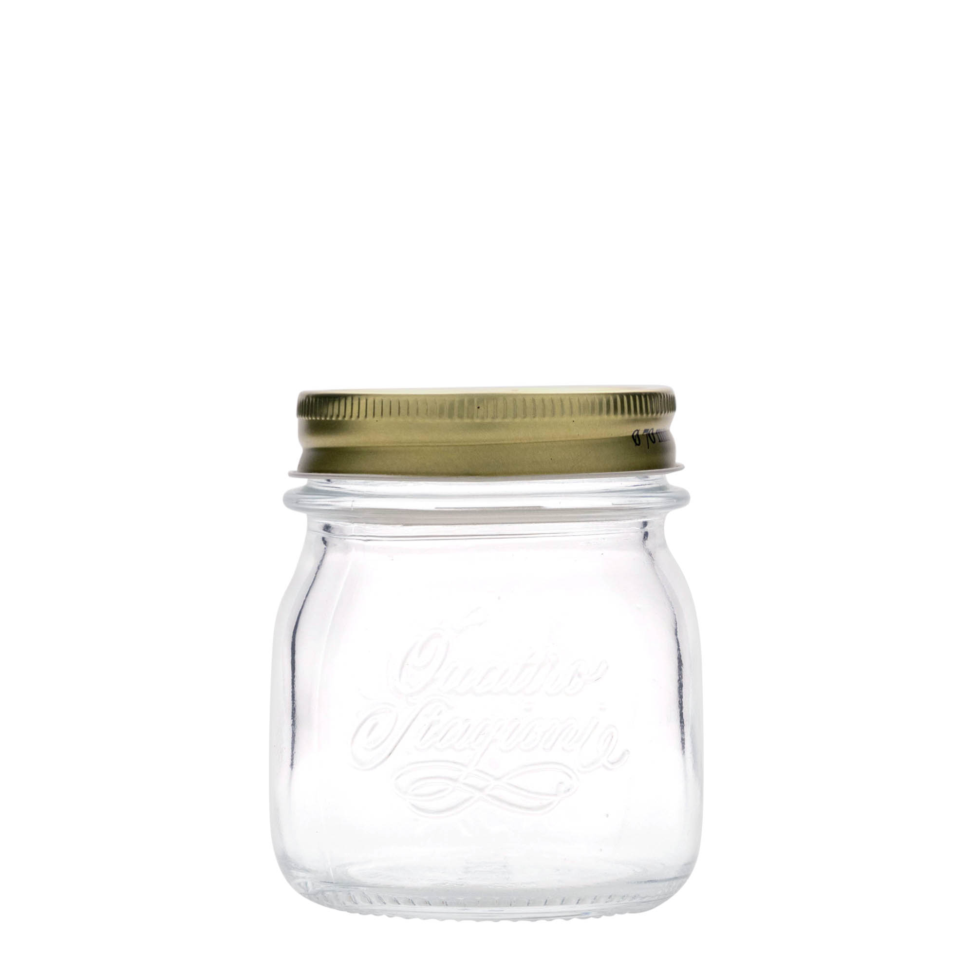 250 ml lasi ”Quattro Stagioni”, suuaukon kansi: kierrekorkki